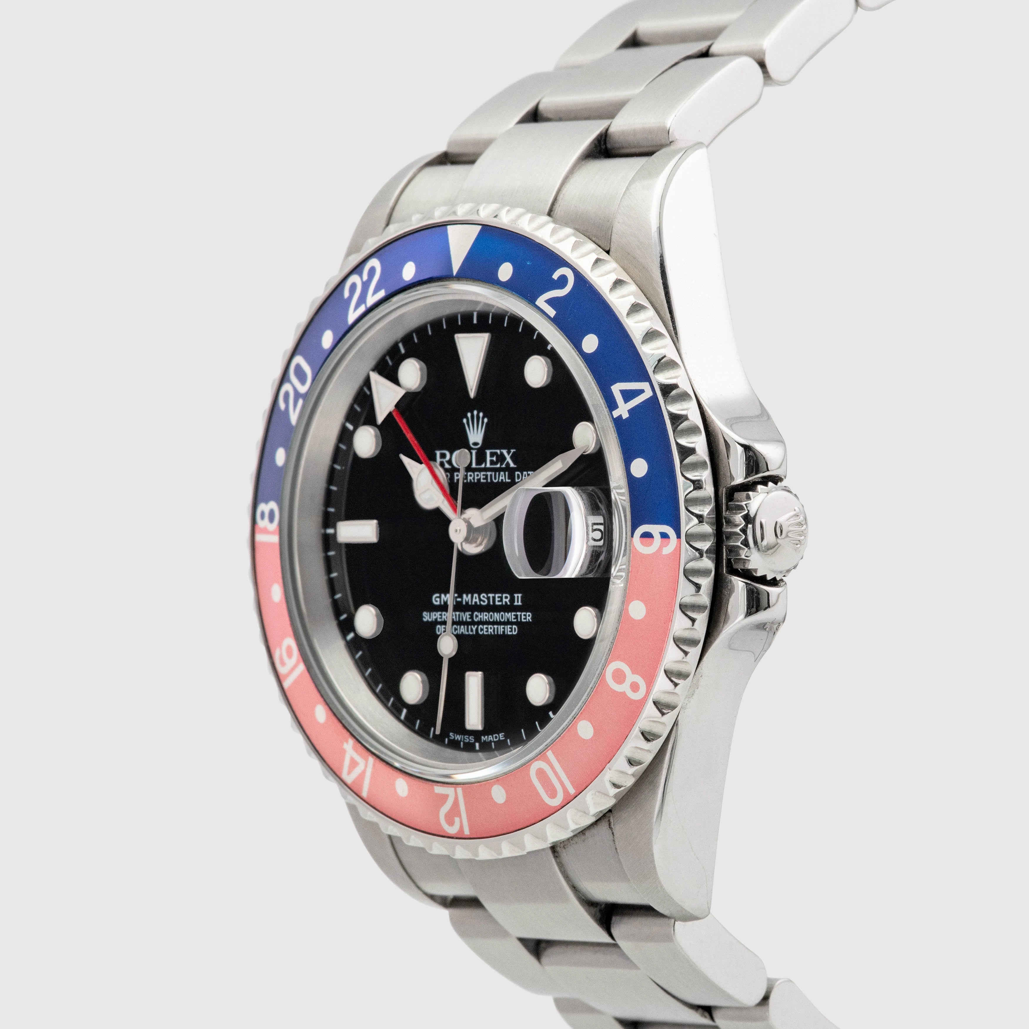 2005 Rolex GMT Master II 'Pepsi' Ref. 16710 (Full Set)