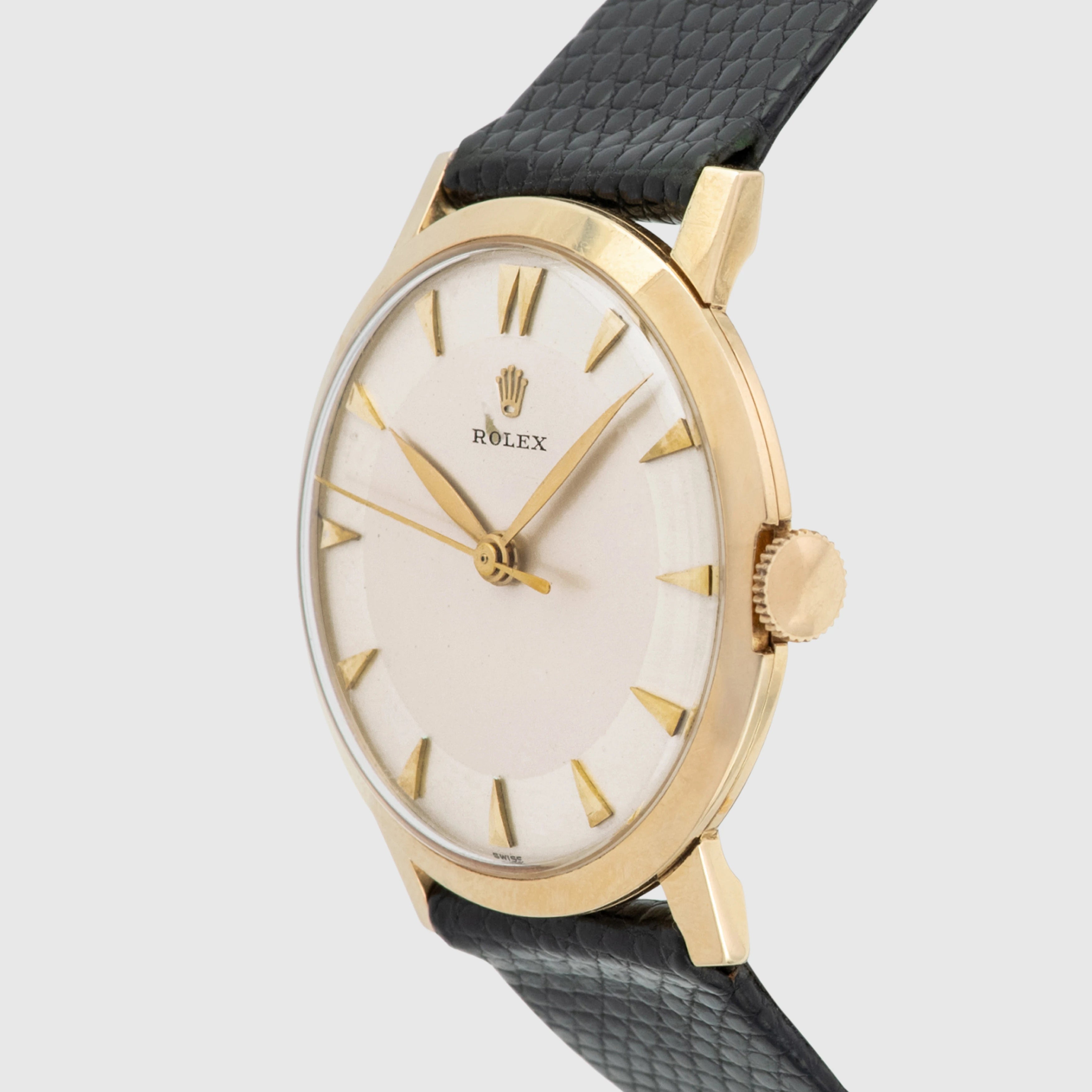 1960's Rolex Dress Watch 14k Yellow Gold - 25years Service