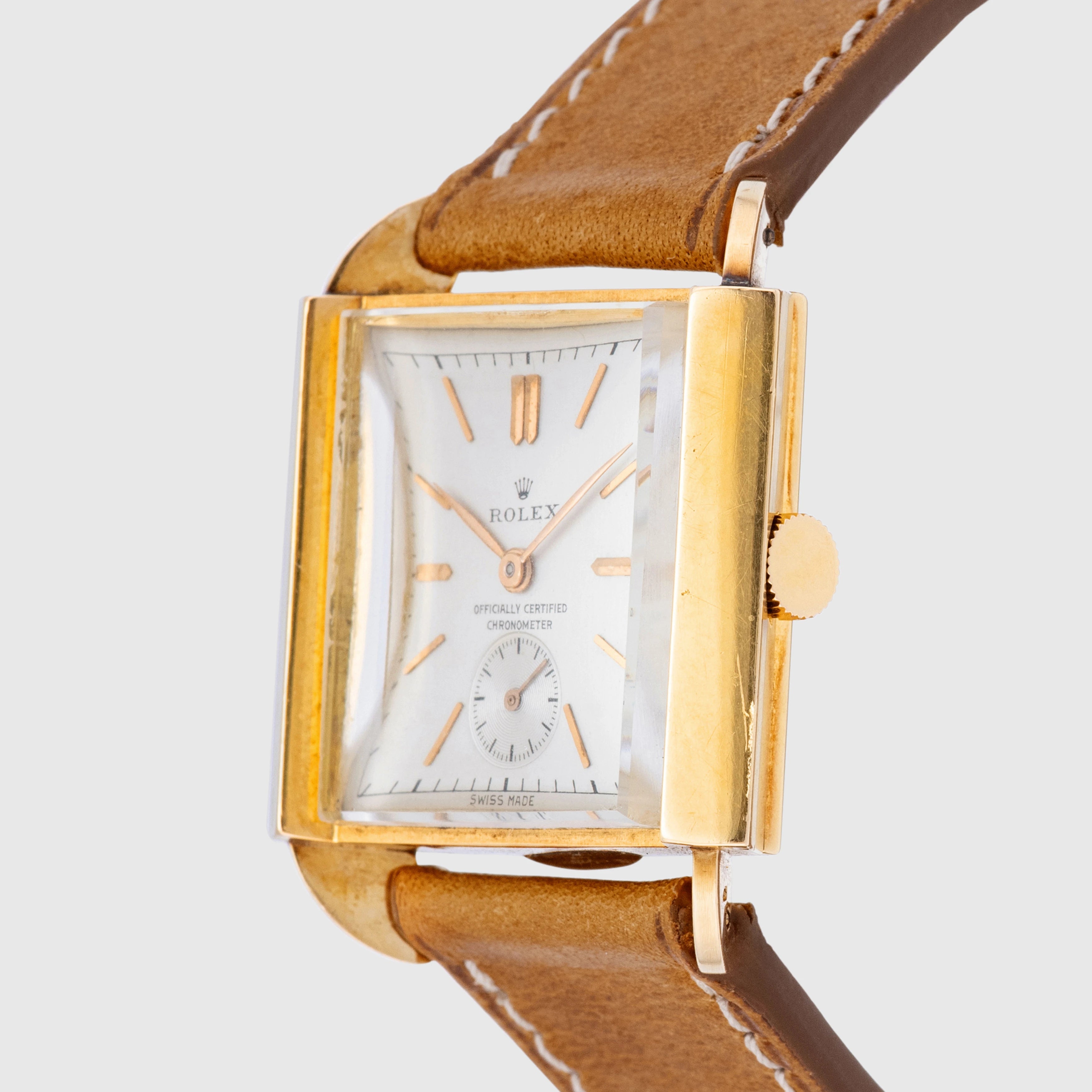 1947 Rolex 'Skater' 18K Ref. 4731 (with Period Rolex box)