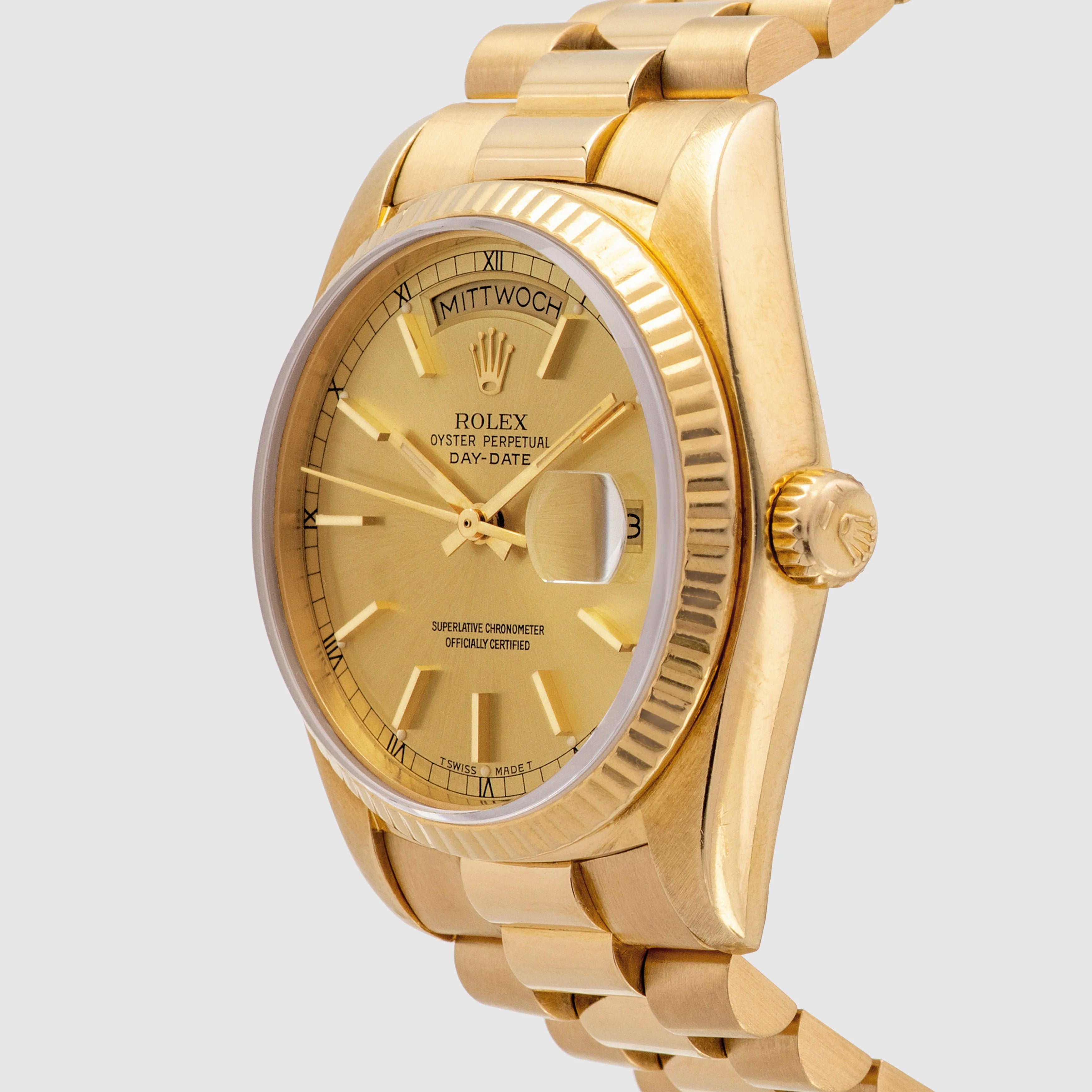 1978 Rolex Day Date Champagne Dial Ref. 18038