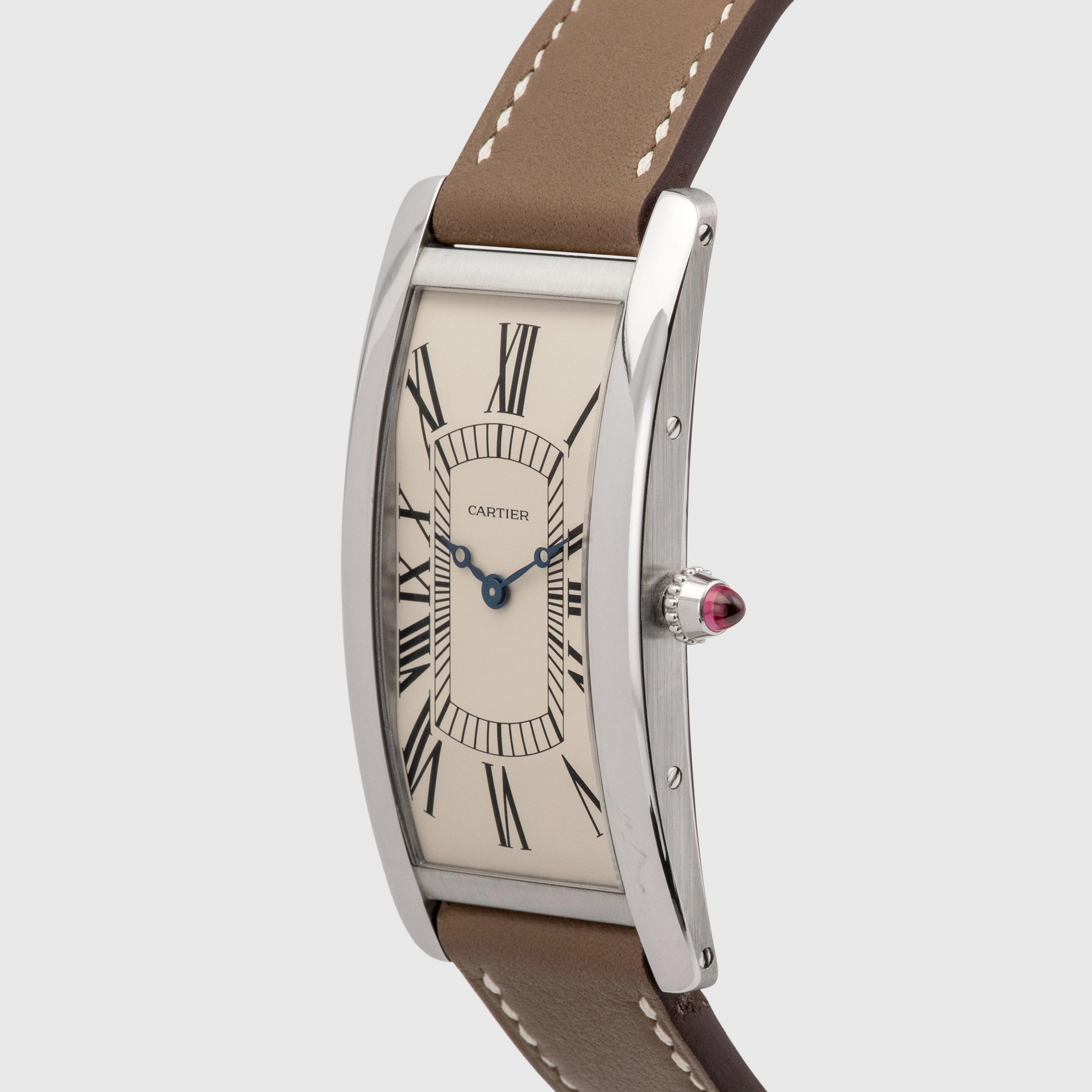 2024 Cartier Tank Cintrée Platinum Ref. WGTA0193 (Full Set)