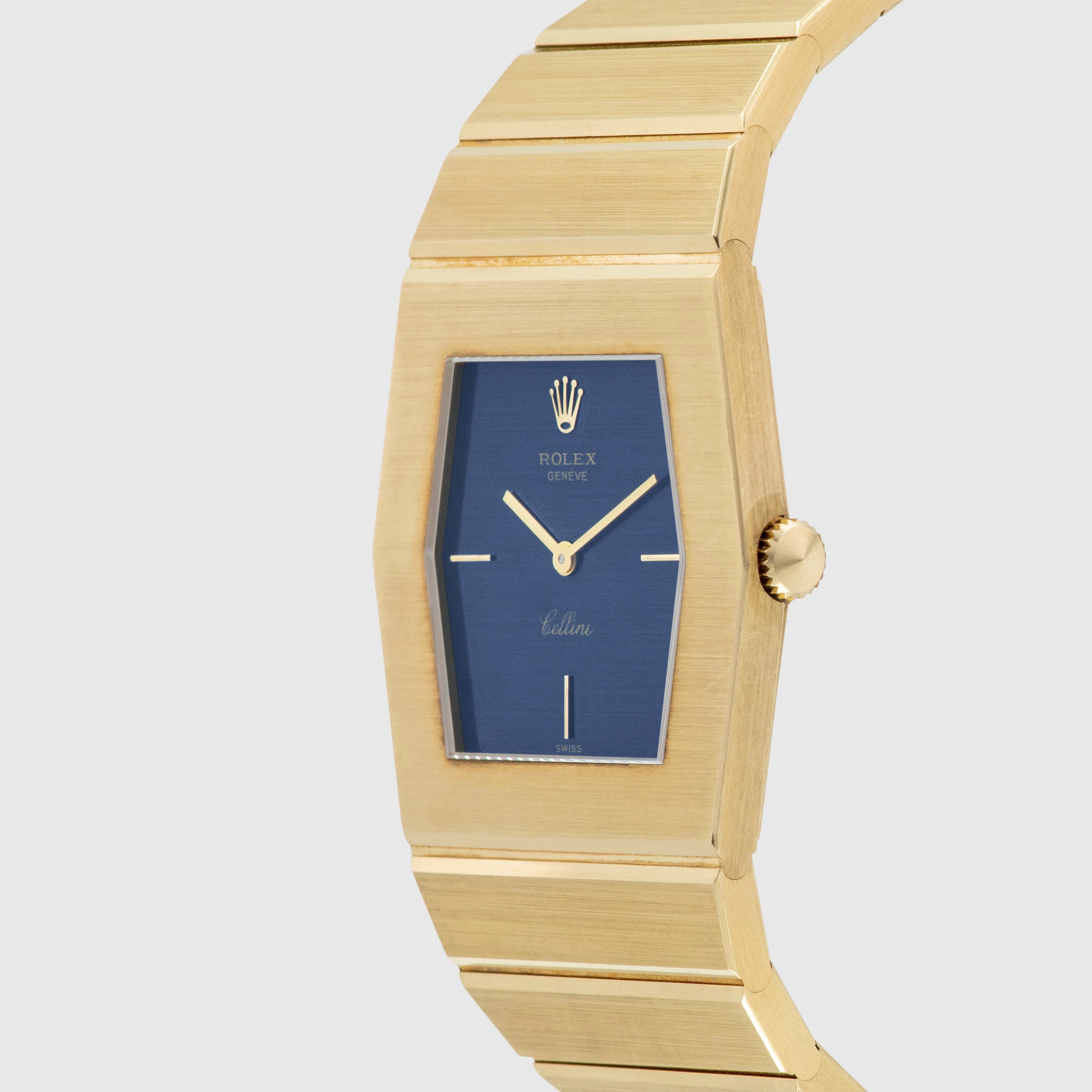 1976 Rolex King Midas Brushed Blue Dial 'NOS Ref. 4342