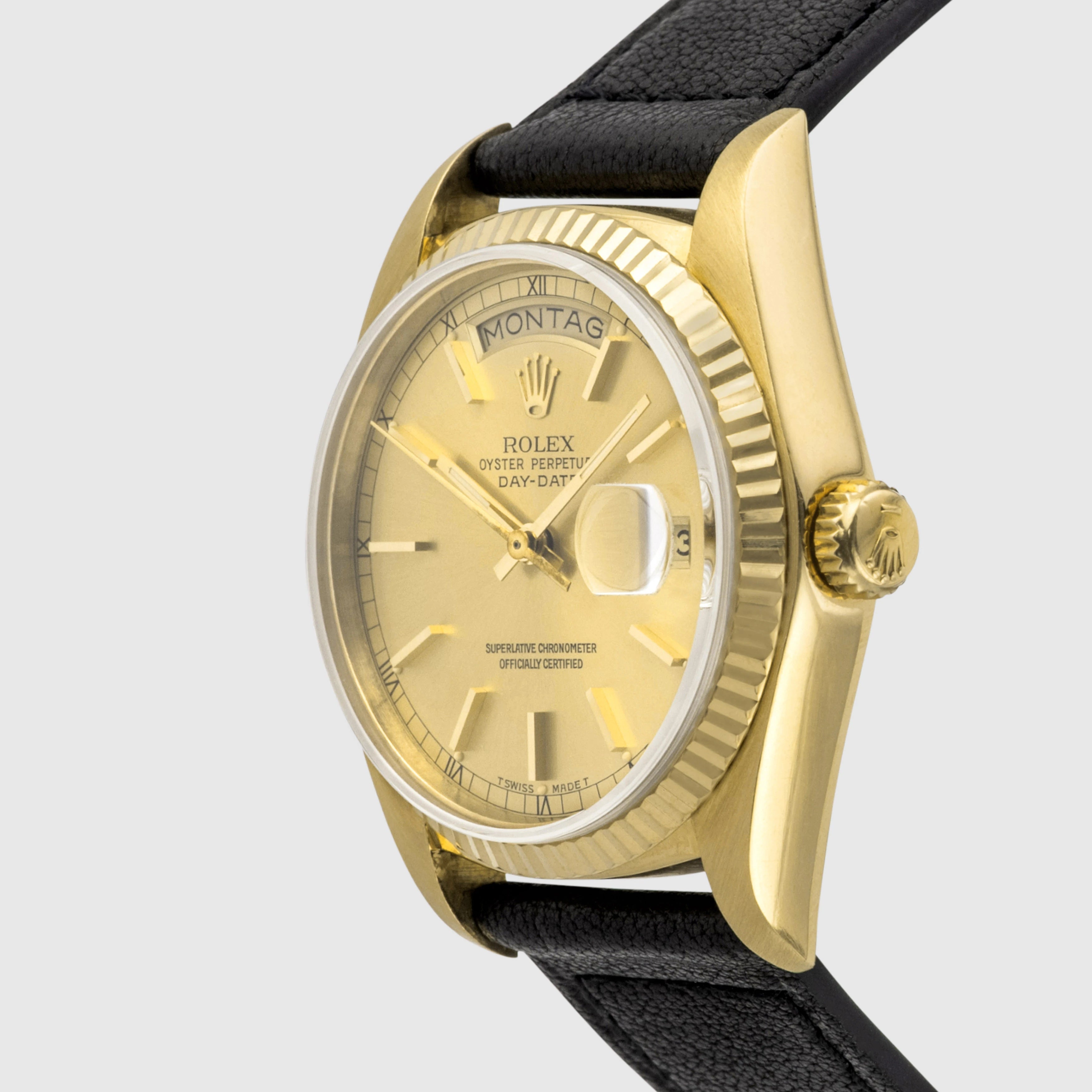 1980 Rolex Day Date Champagne Dial Ref. 18038