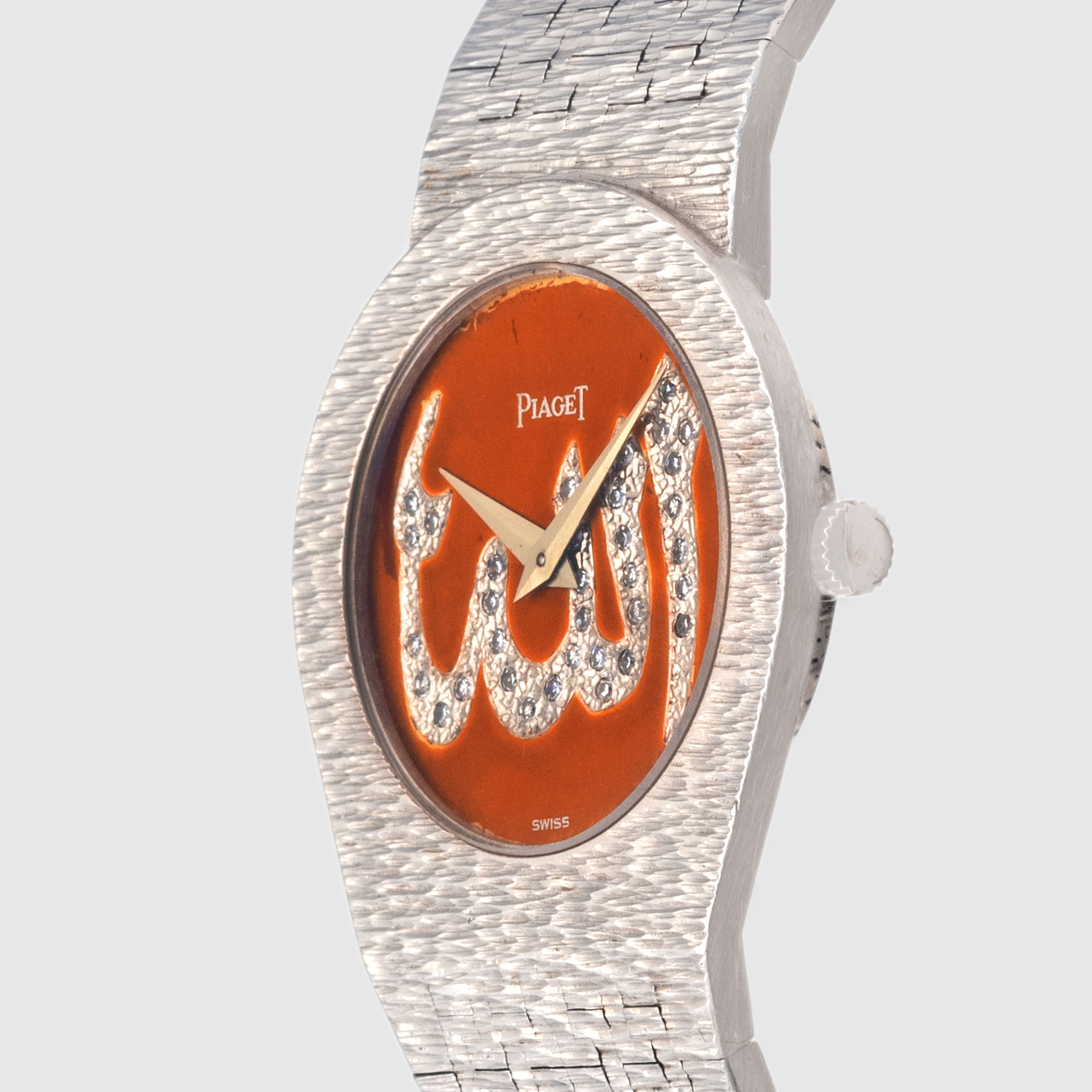 1976 Piaget White Gold Possibly Unique 'Allah' Dial Ref. 9081.A6