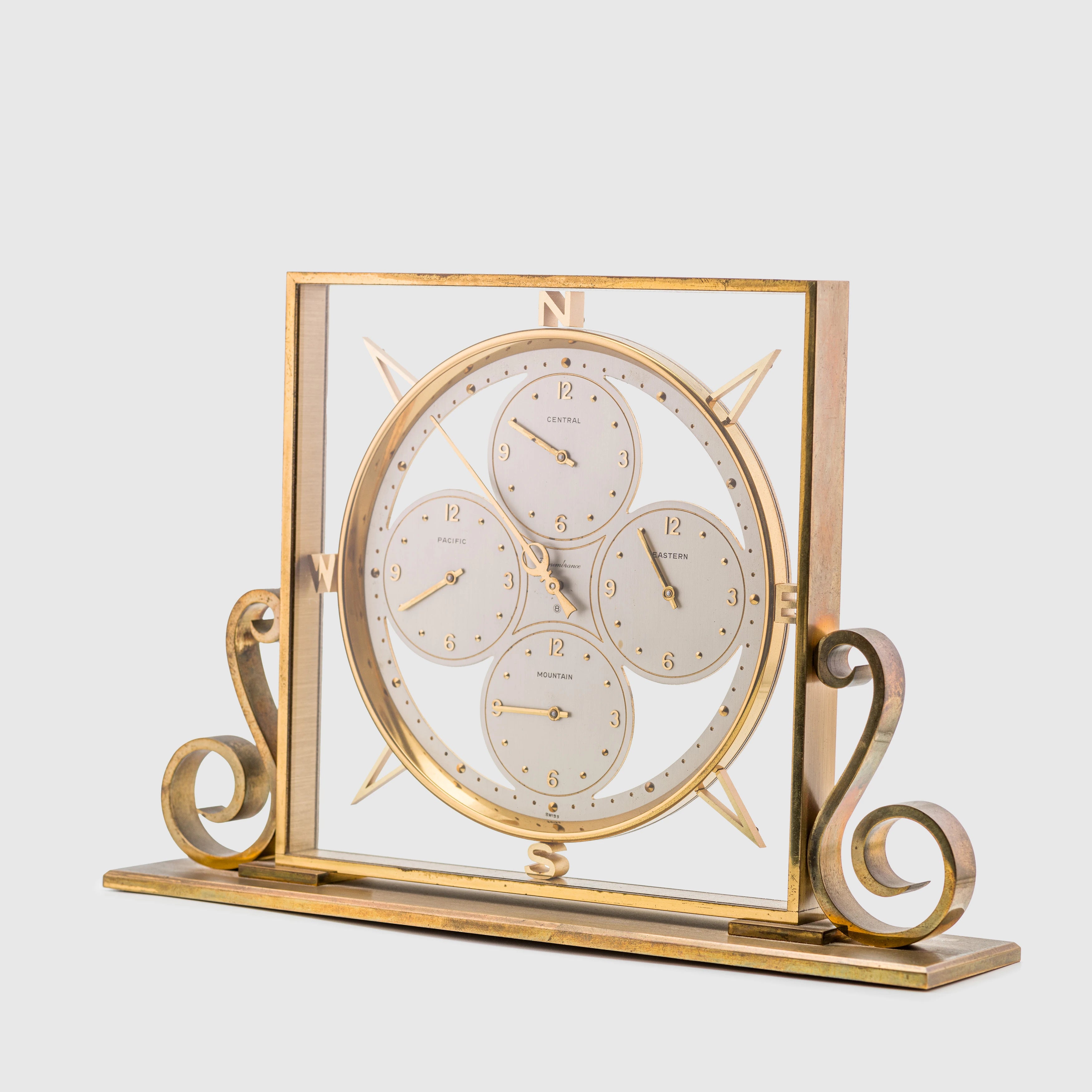 Remembrance Multi Dial Desk Clock