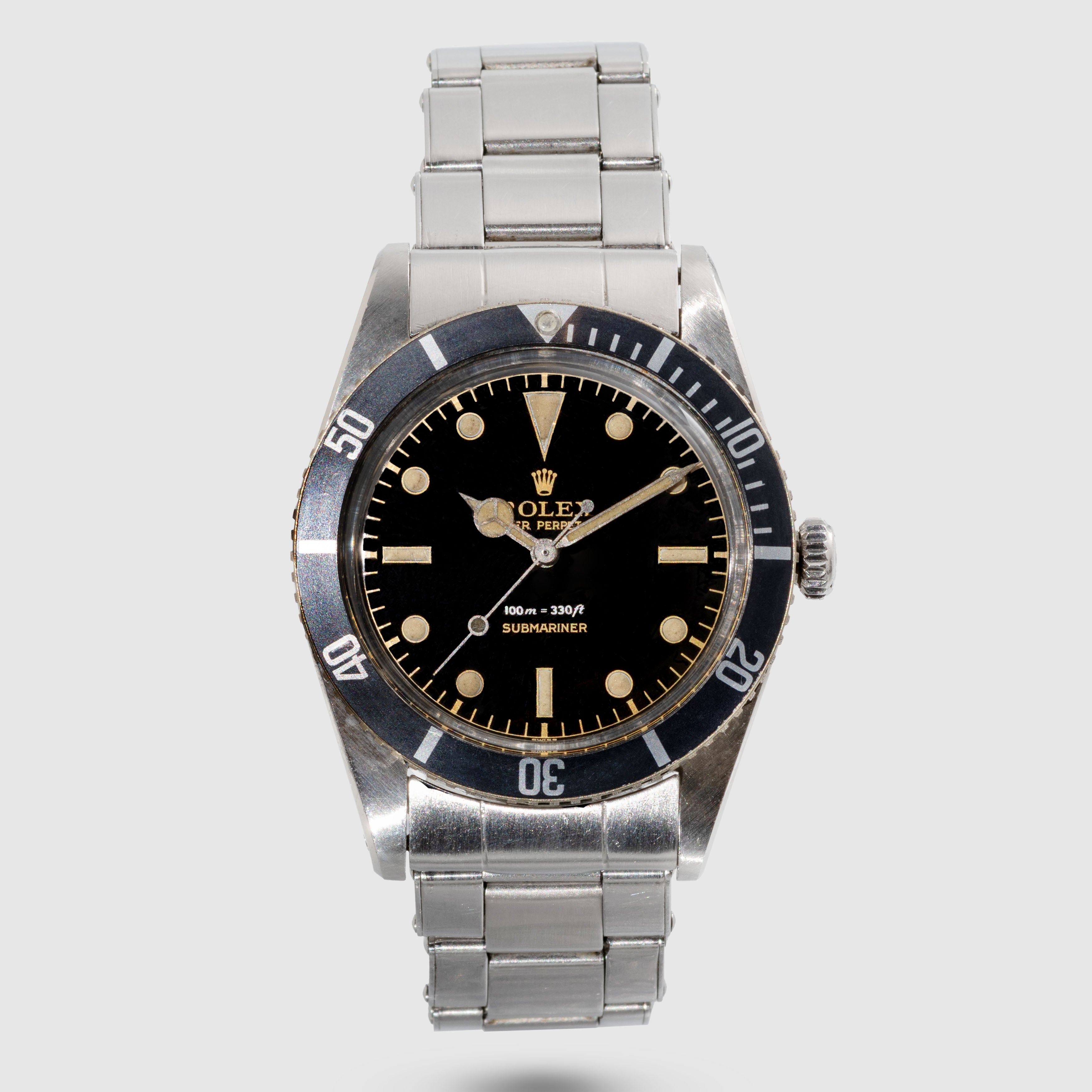 1959 Rolex Submariner Small Crown unpolished Ref. 5508