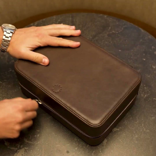 Leather Watch Briefcases