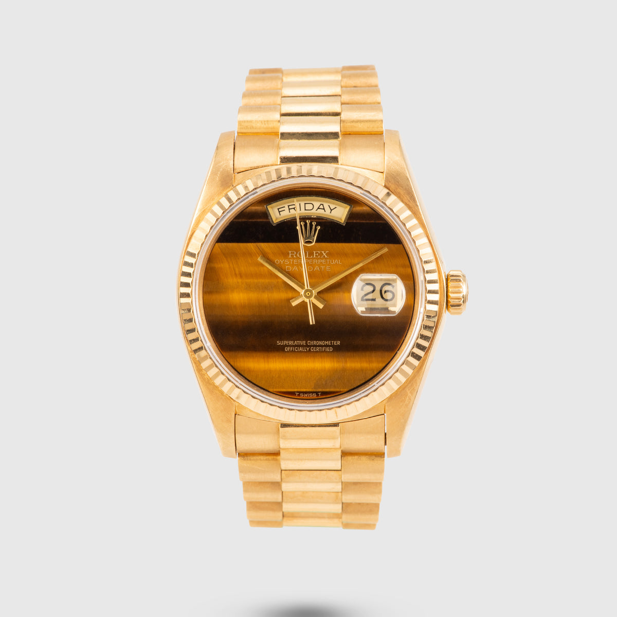 1979 Rolex Day Date Tiger Eye Dial Ref. 18038