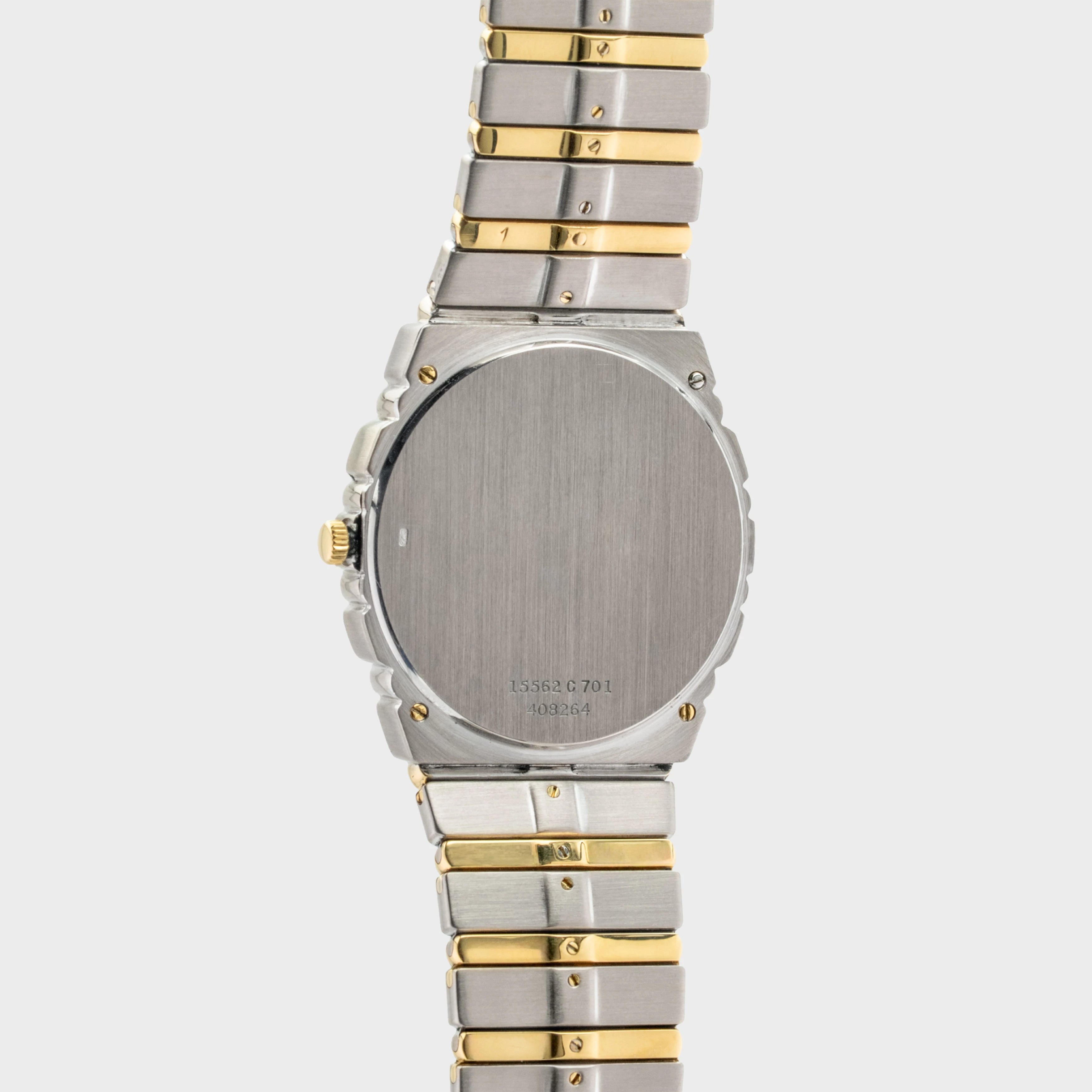 1985 Piaget Polo Grey Dial with Gold Gradrons 18K WG & YG Ref. 15562 C701