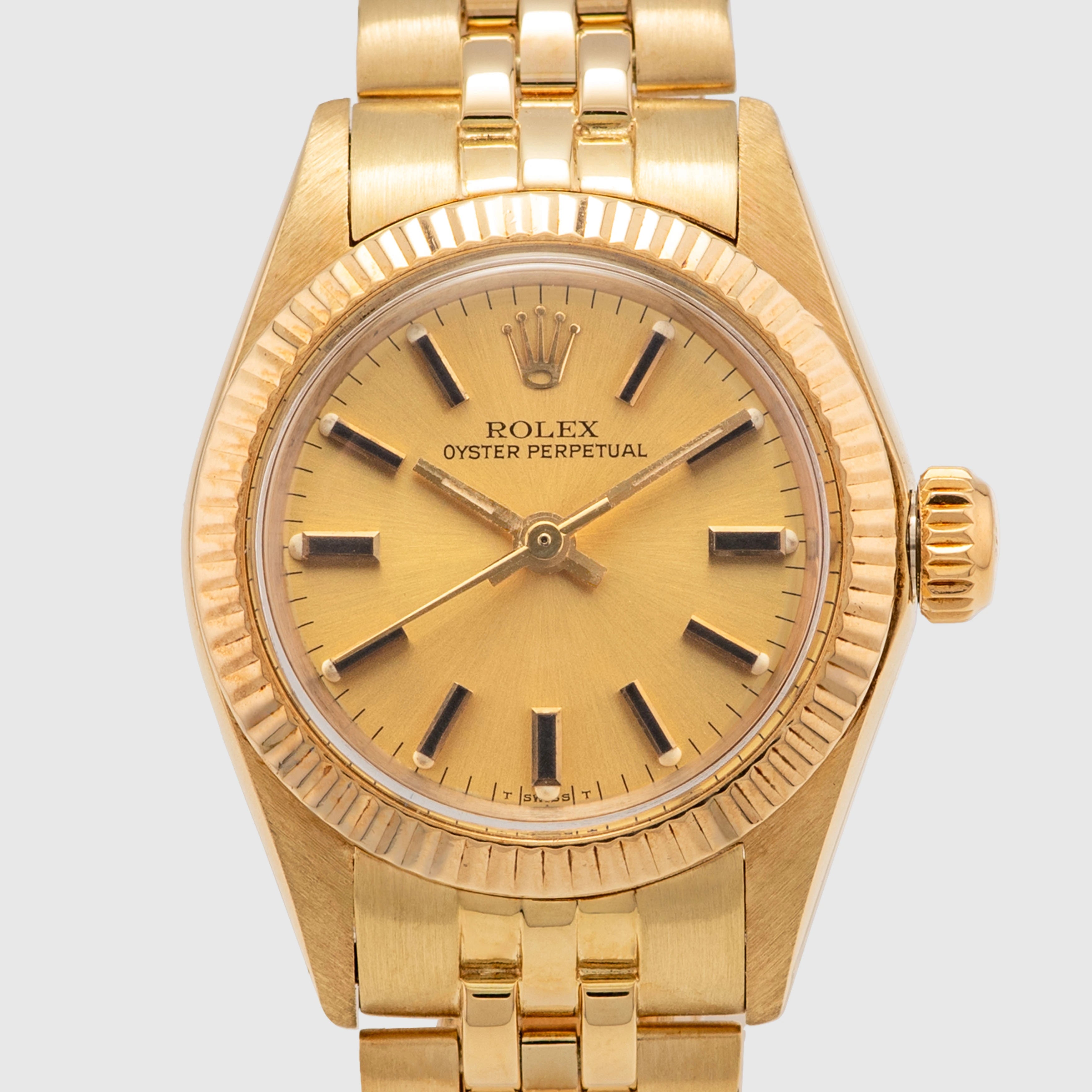 1982 Rolex Lady Oyster Perpetual 14k Ref. 6719