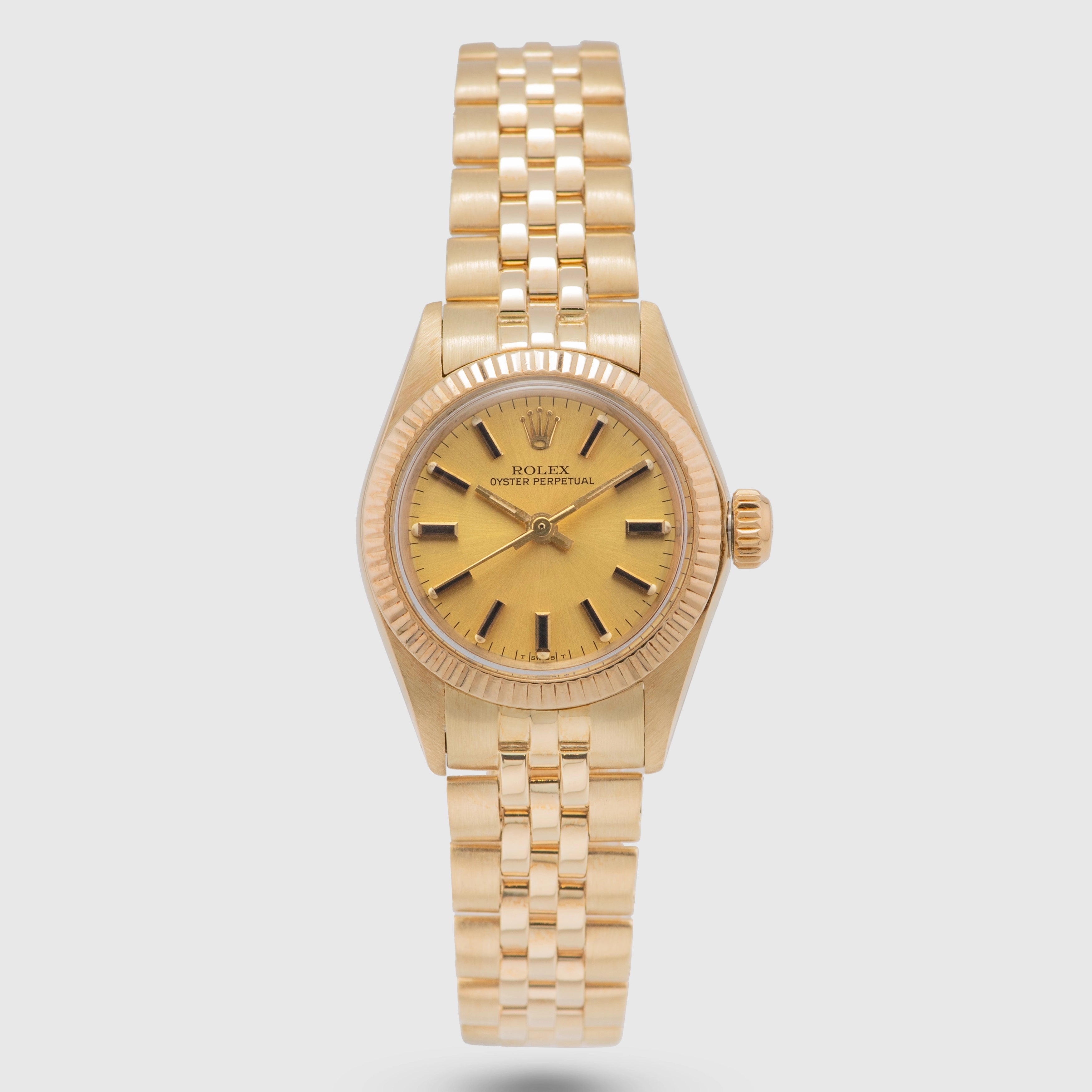 1982 Rolex Lady Oyster Perpetual 14k Ref. 6719