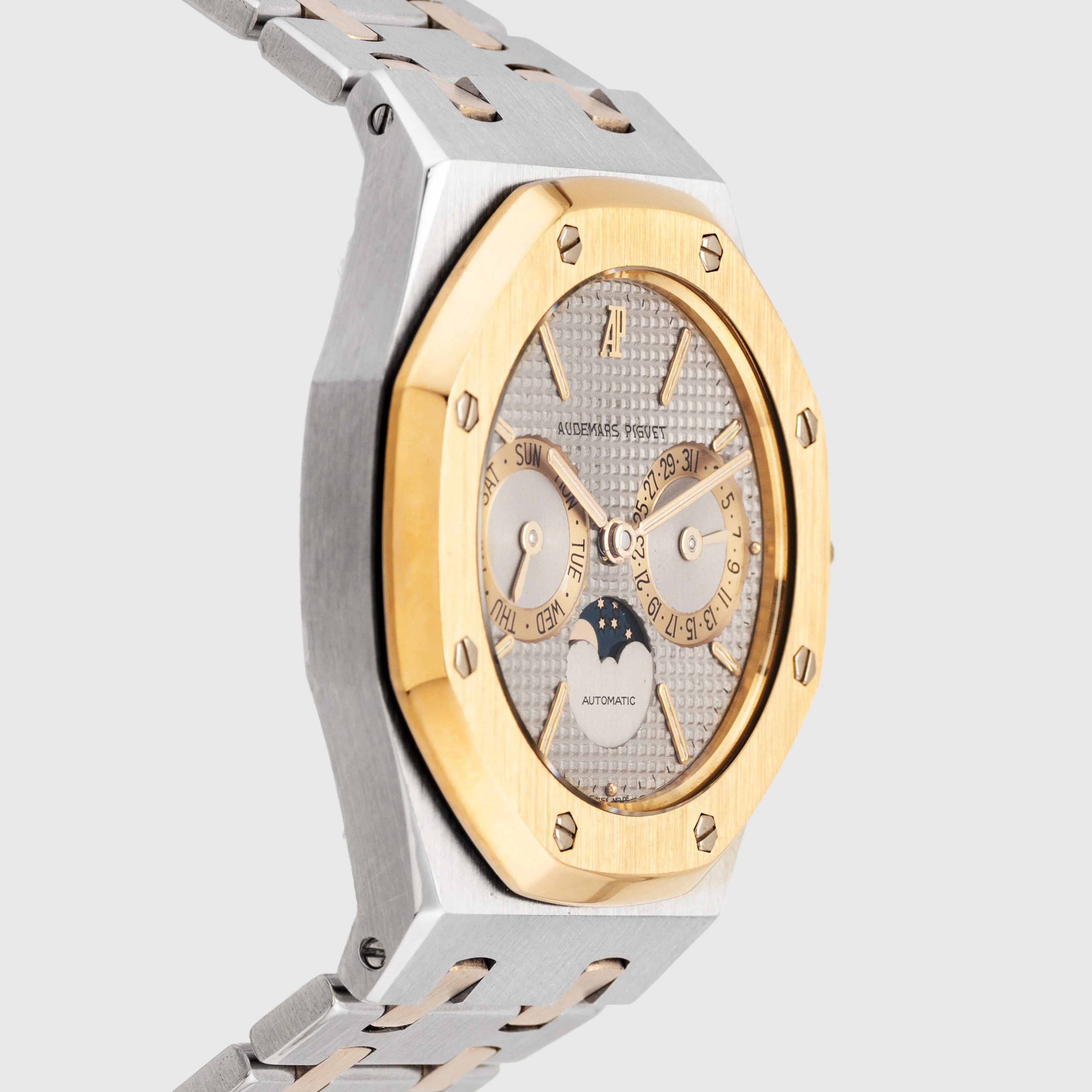 1990's Audemars Piguet Royal Oak St/G Day Date Moonphase Ref. 25594SA