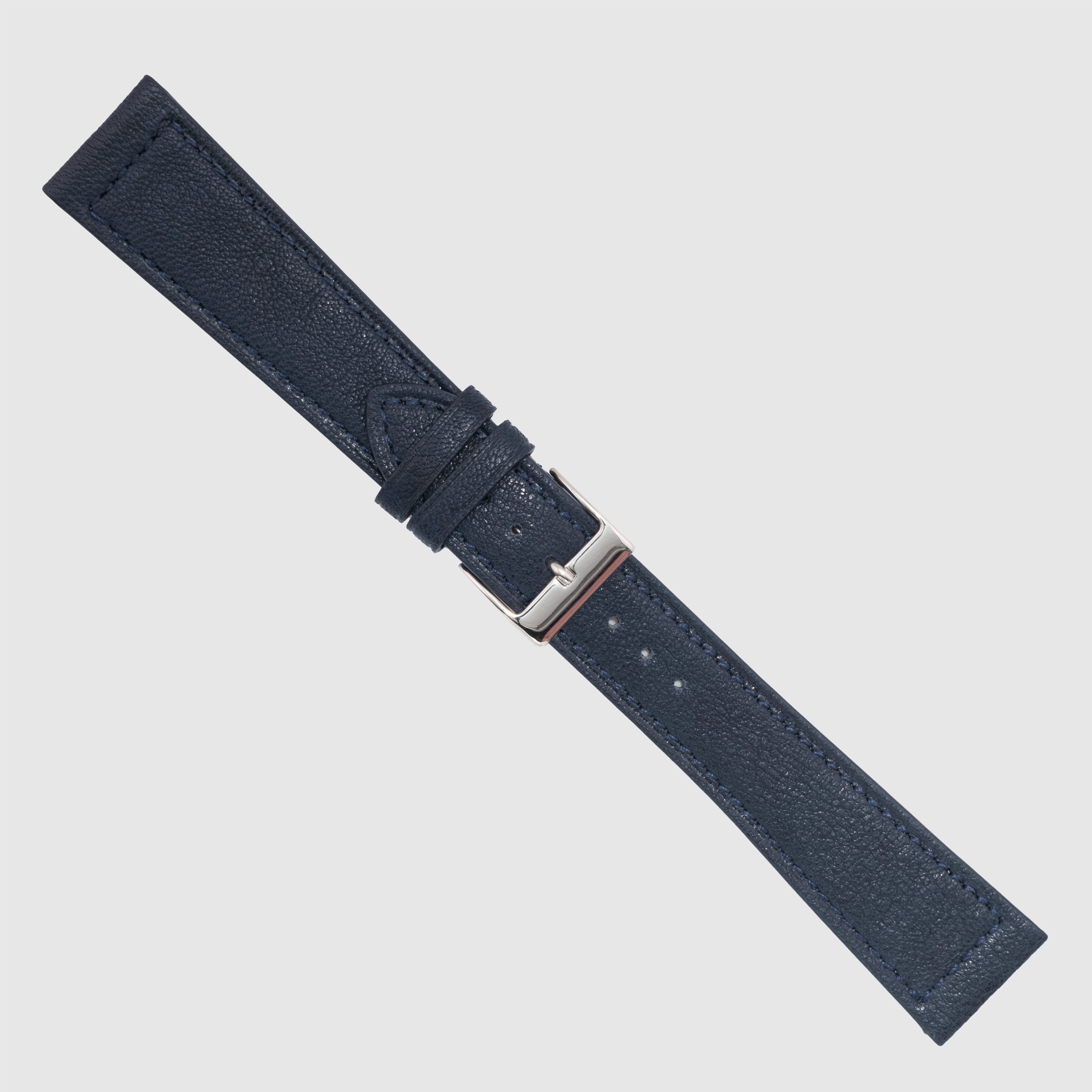Washed Goat Skin - Dark Blue