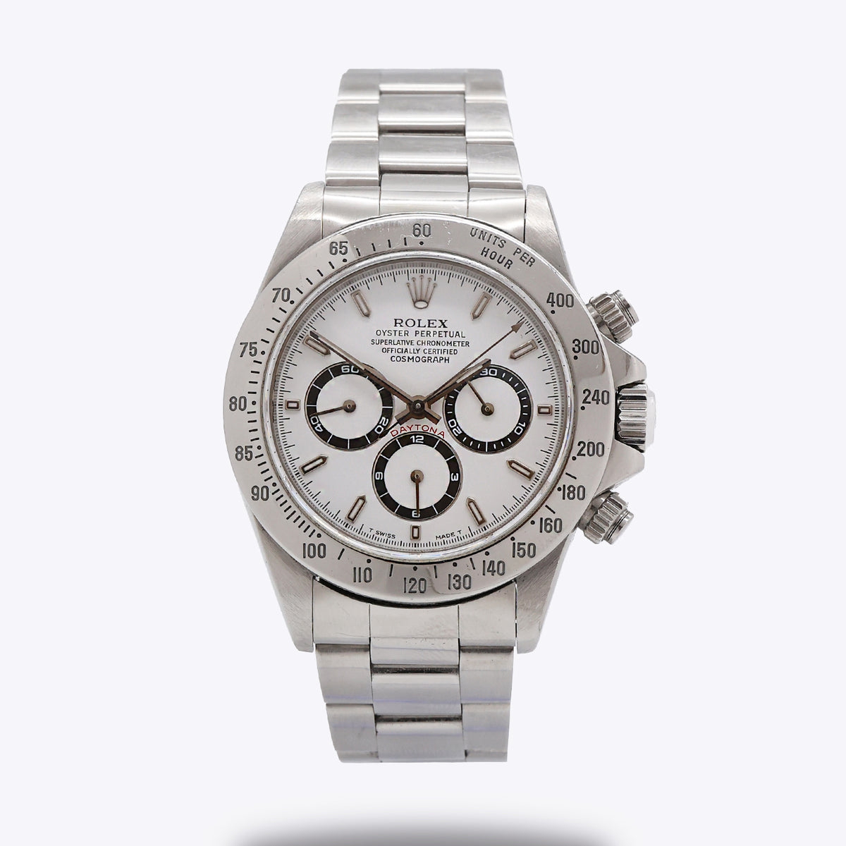 1997 Rolex Daytona White Dial U Series Ref.16520 (with boxes and booklets)
