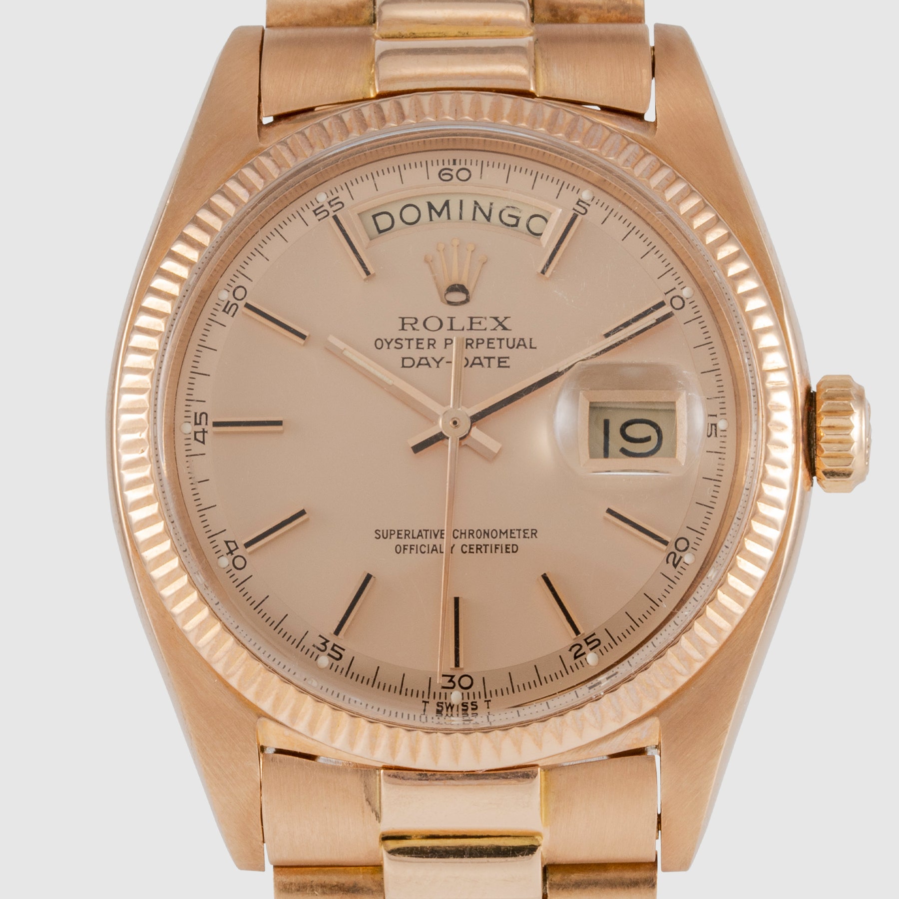 1960 Rolex Day Date Pink Gold Ref. 1803