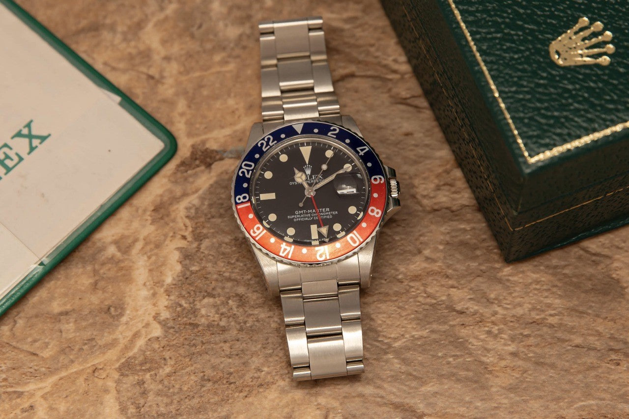 1984 Rolex GMT Master Matte Ref. 16750 (Full Set)