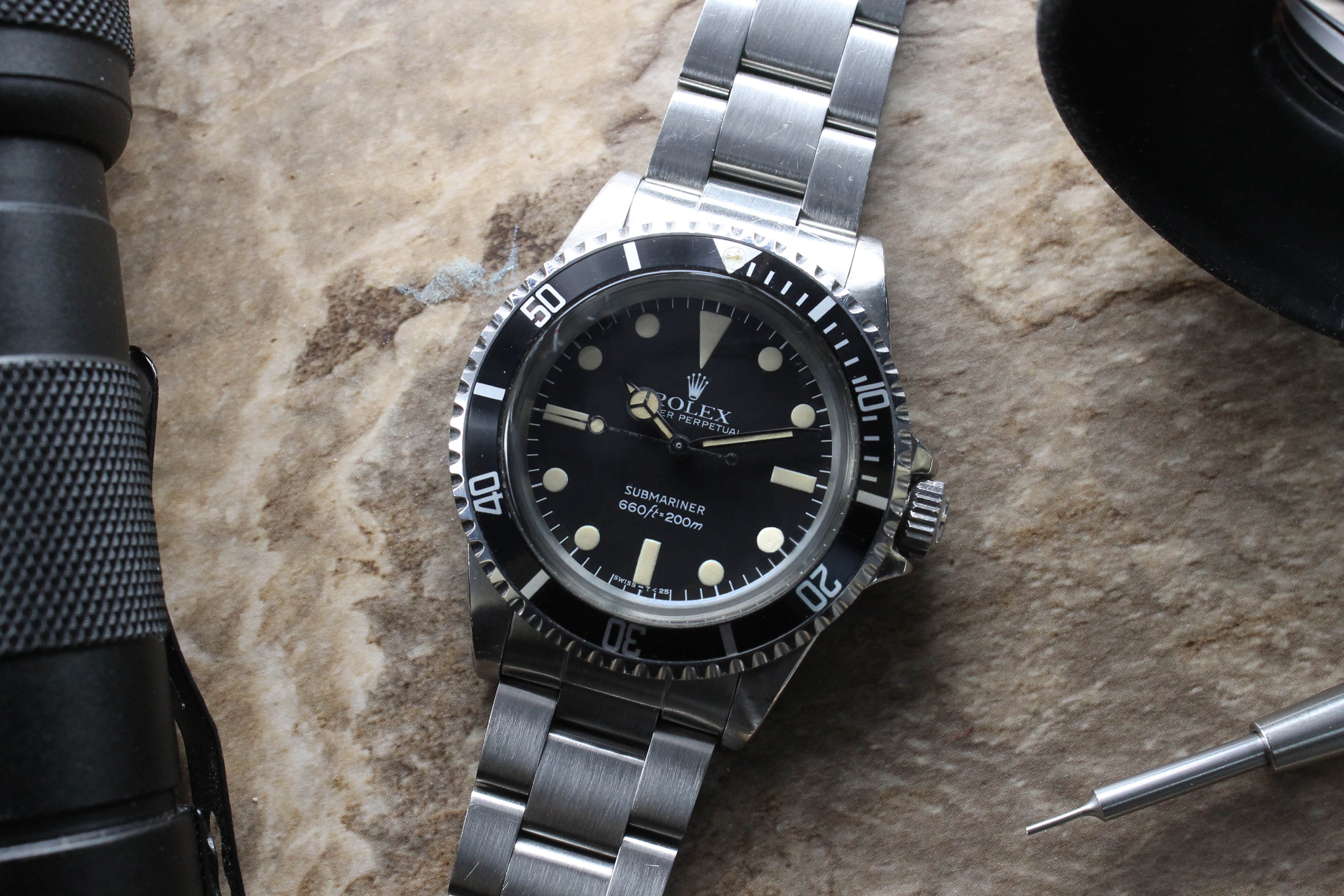 1981 Rolex Submariner Maxi MK4 Unpolished Ref. 5513