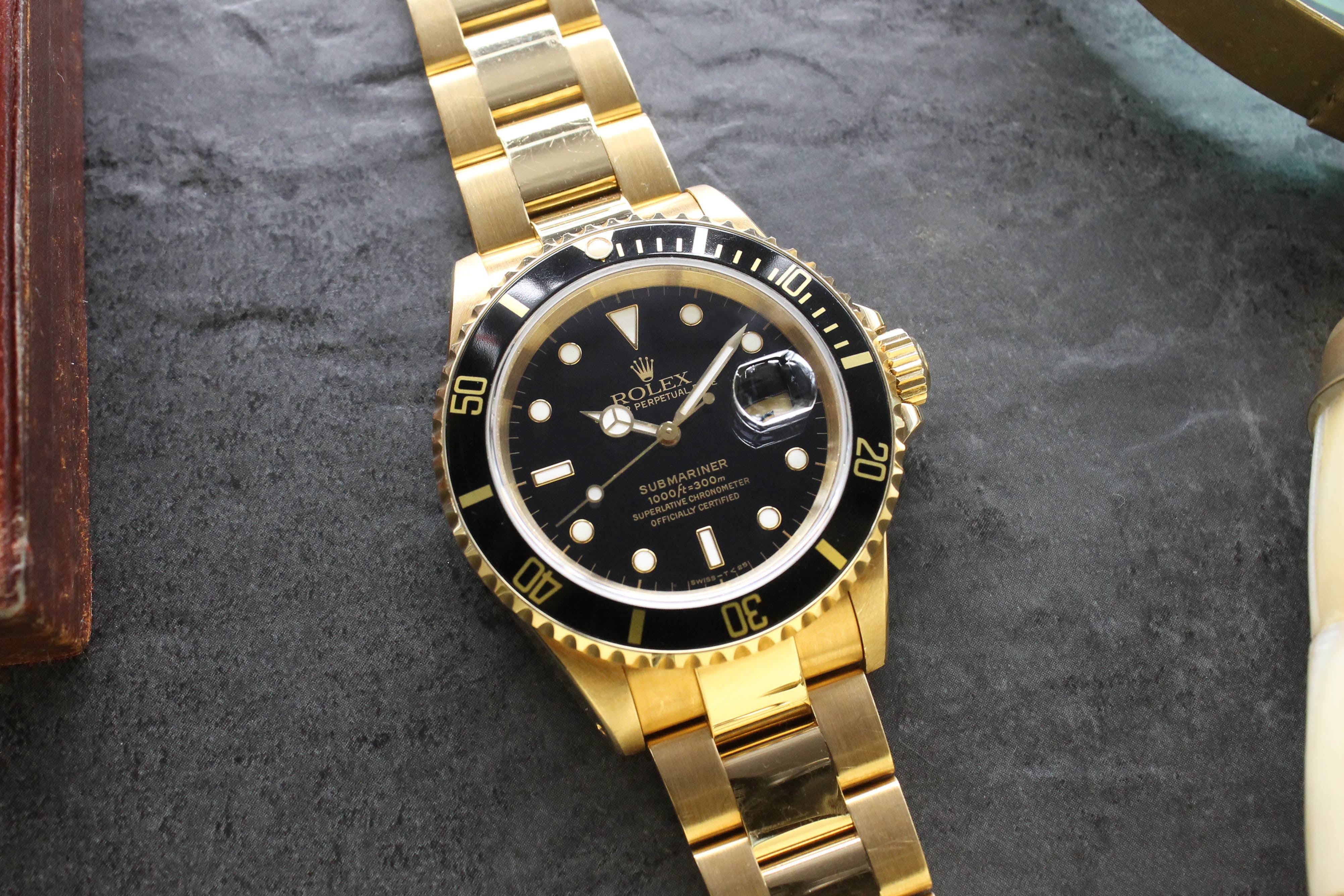 1991 Rolex Submariner Mint Unpolished Ref. 16618 (Full Set)