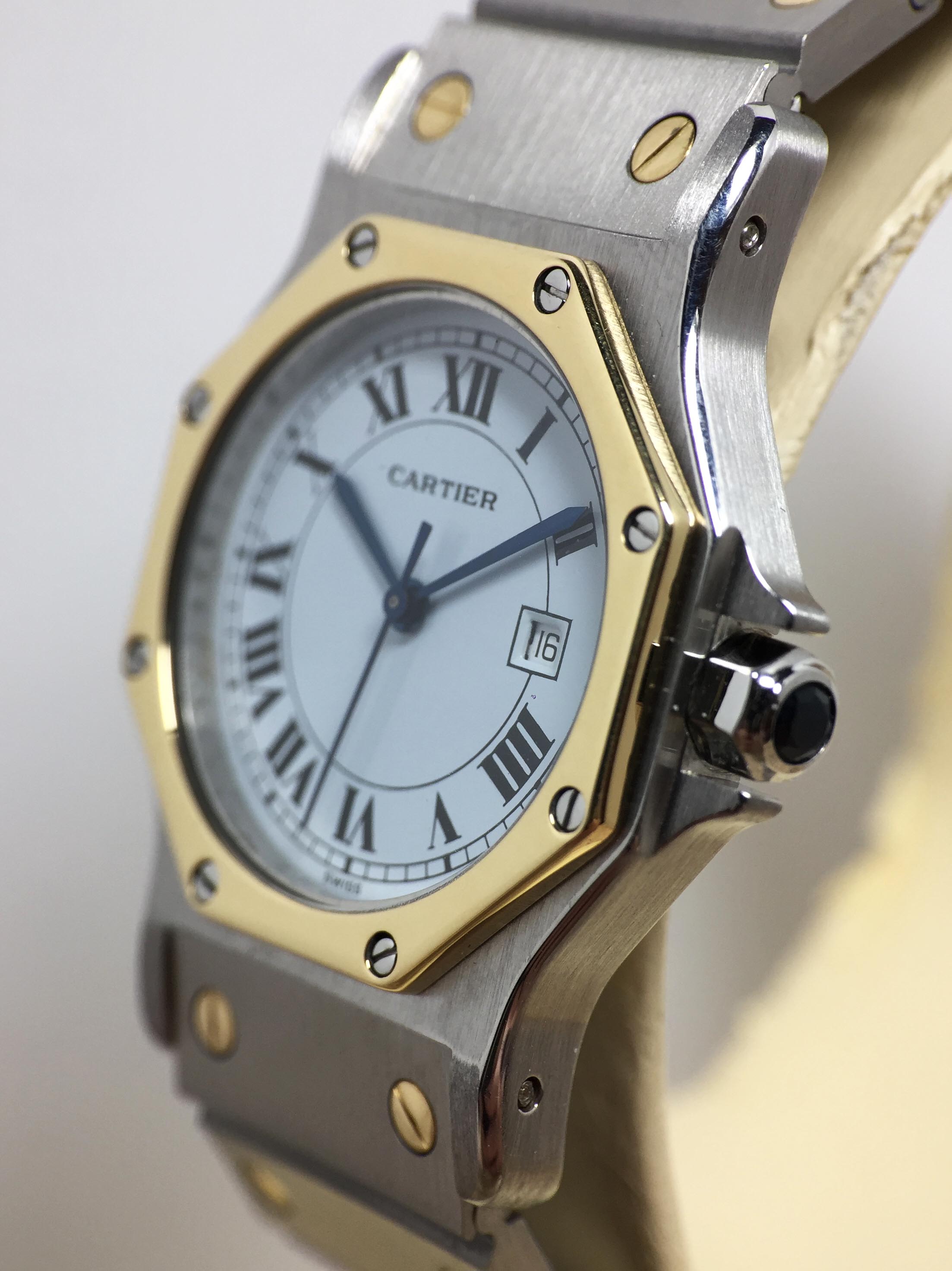 Cartier Santos Ladies Octo St/G