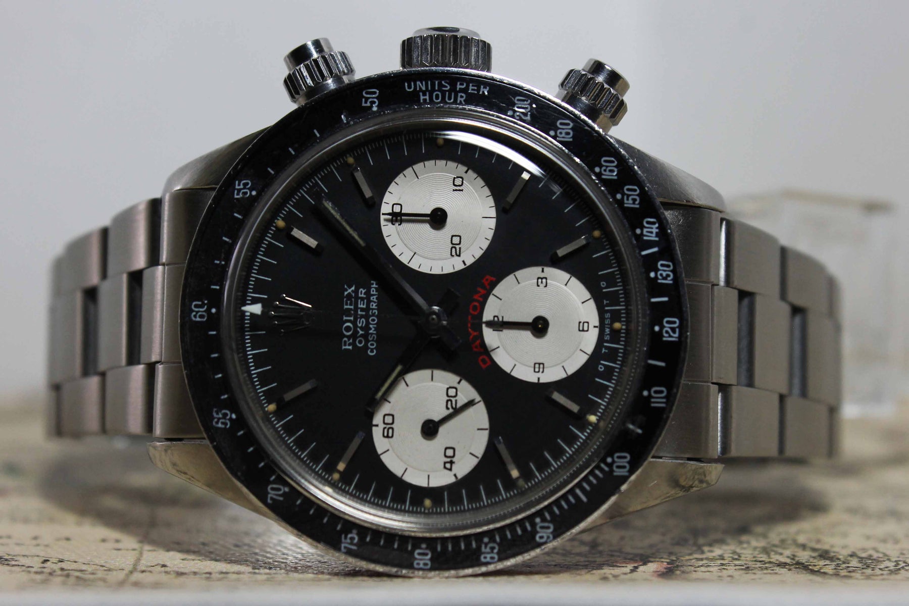 Rolex Daytona 'Big Red Sigma' Ref. 6263 Year 1973 (with Box & Papers)