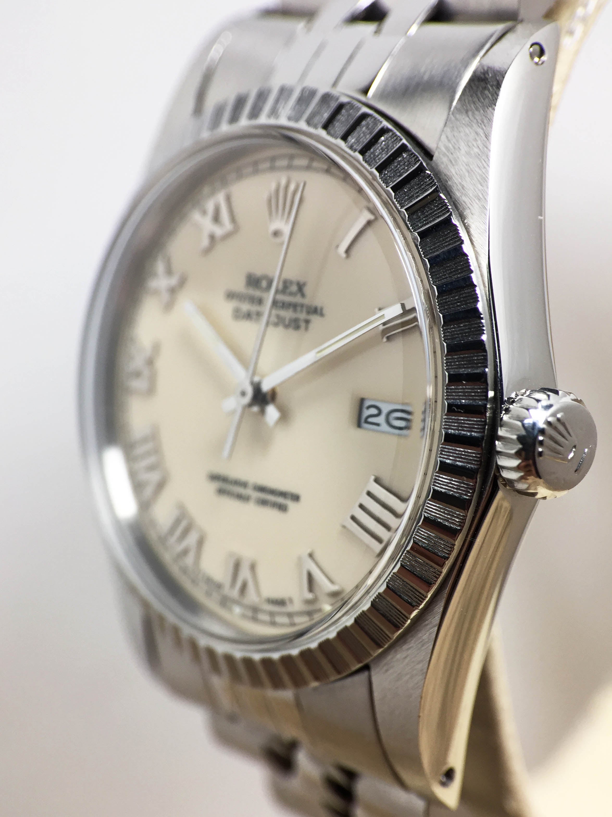 1985 Rolex Datejust Ivory Dial Ref. 16030