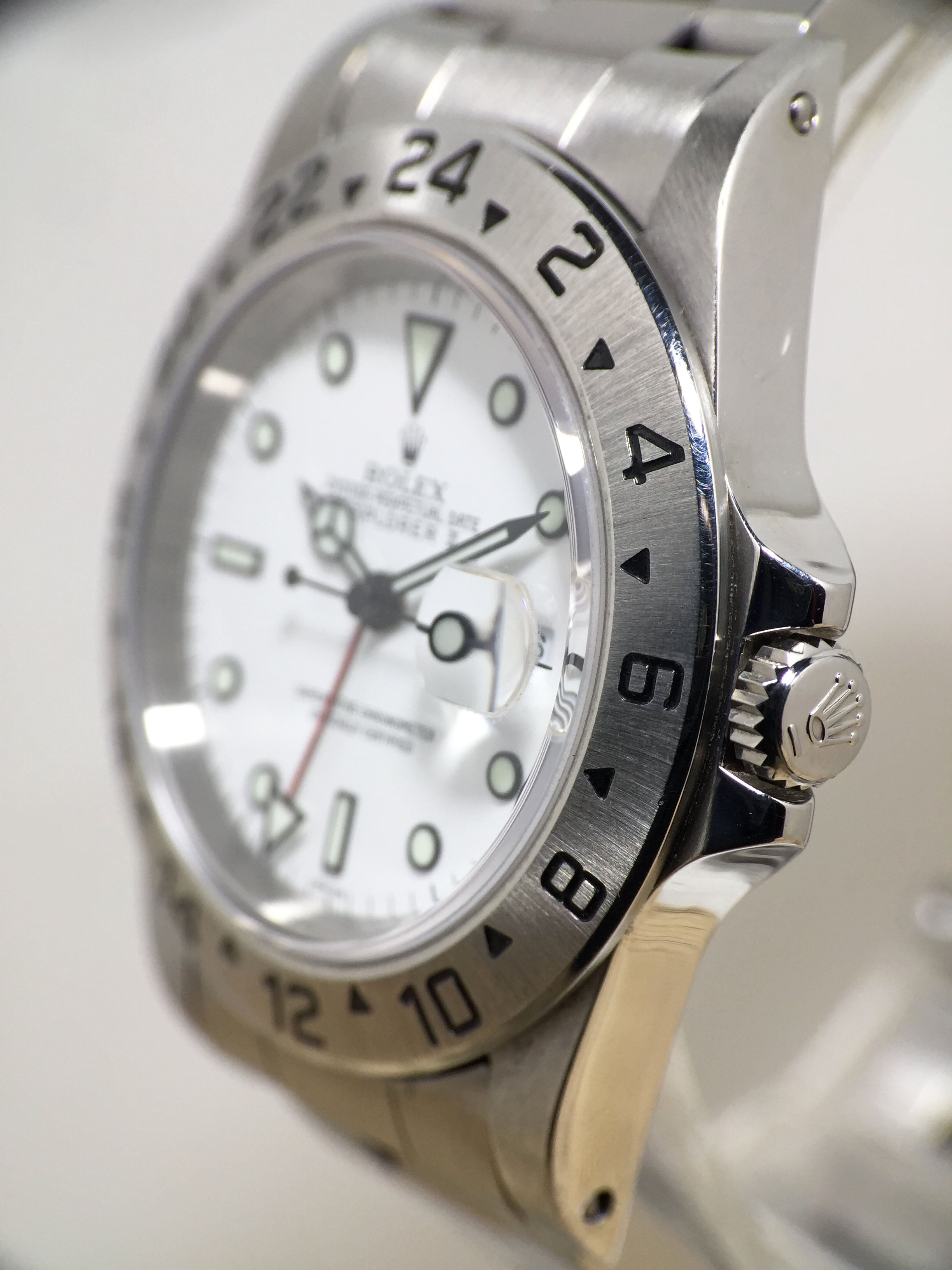 1999 Rolex Explorer II White 'Swiss' Dial Ref. 16570