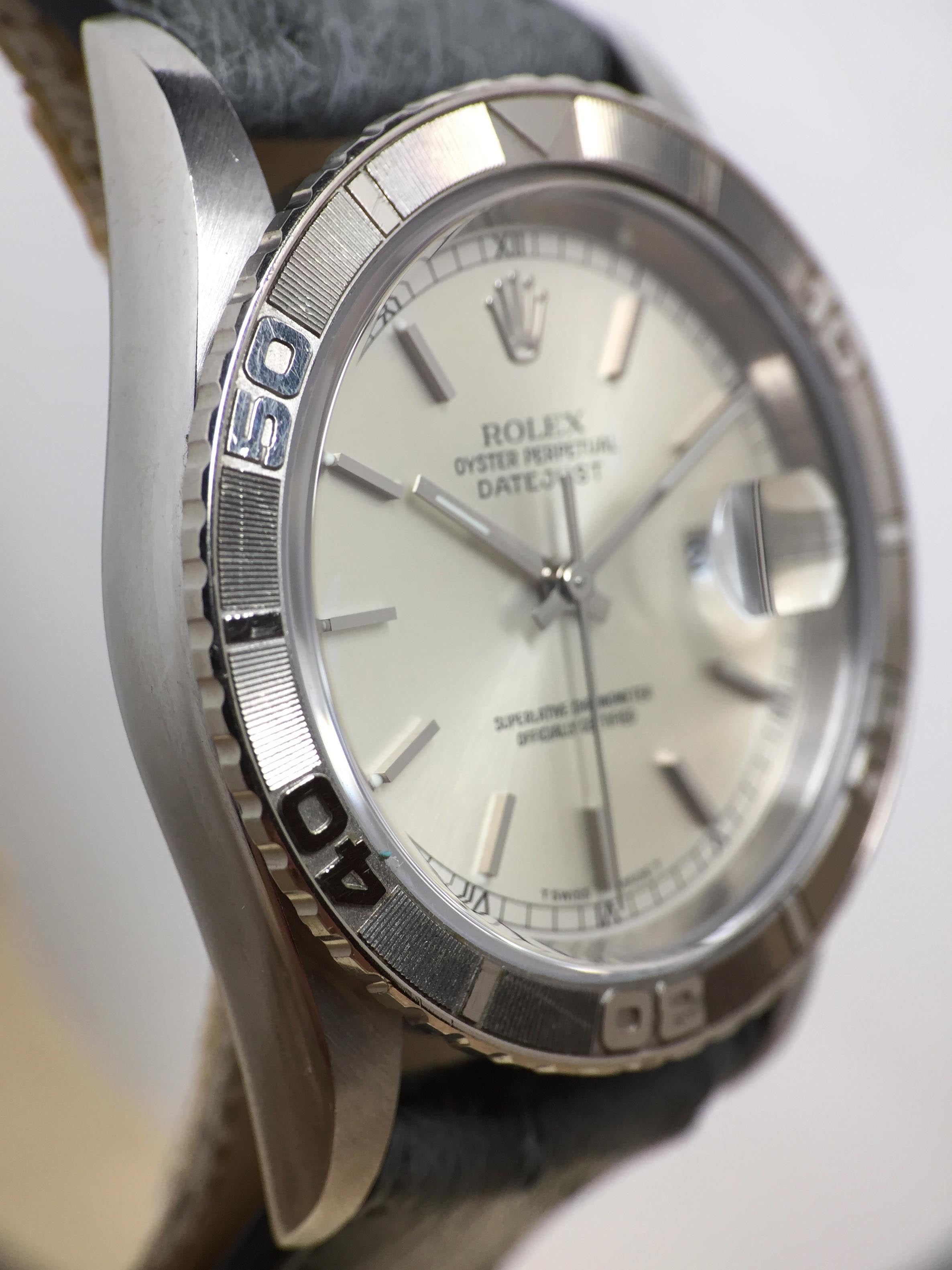 2000 Rolex Datejust Thunderbird St/WG Ref. 16264 (with Papers)