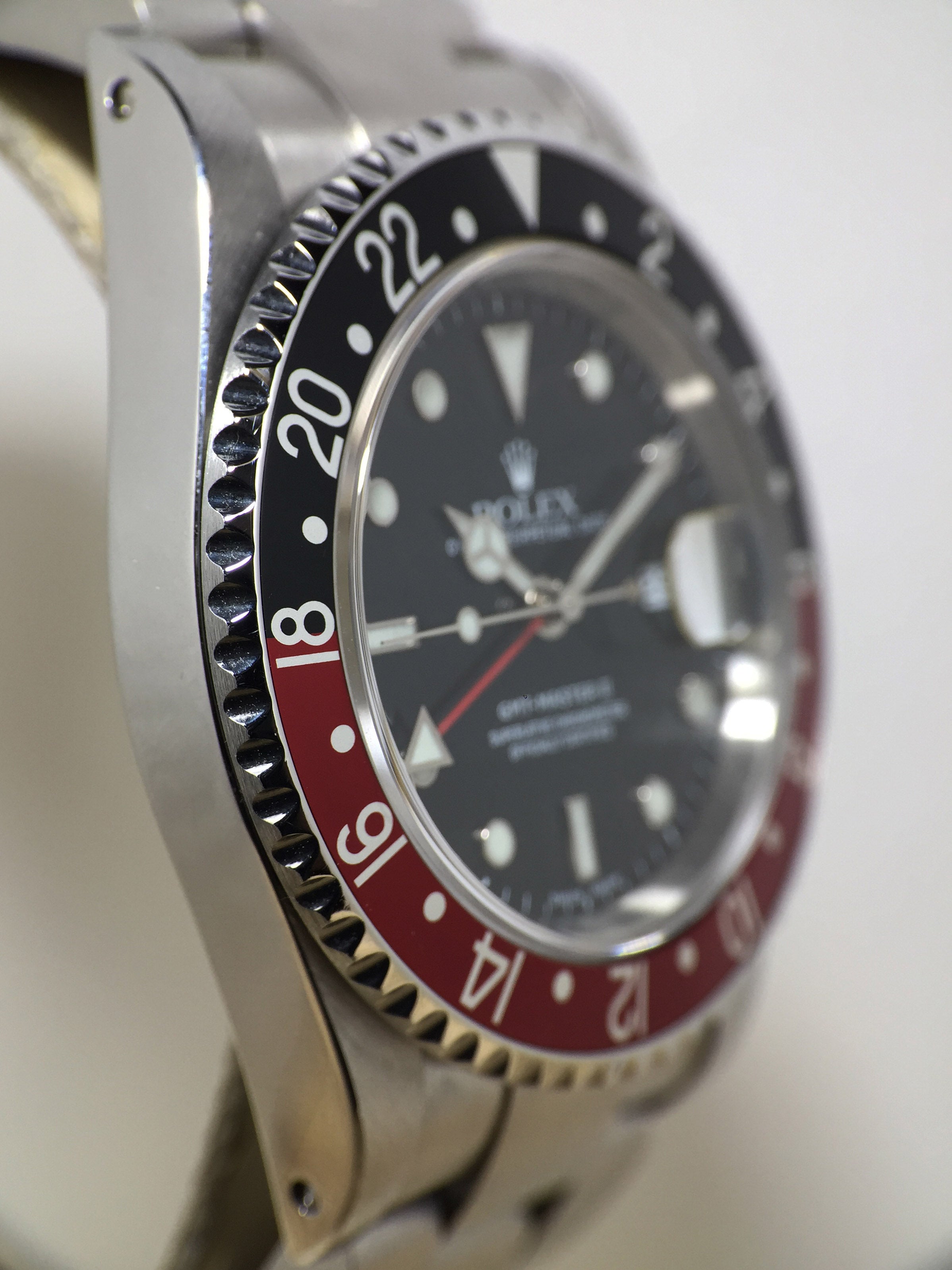 1999 Rolex GMT Master II Coke Ref. 16710 (Full Set)