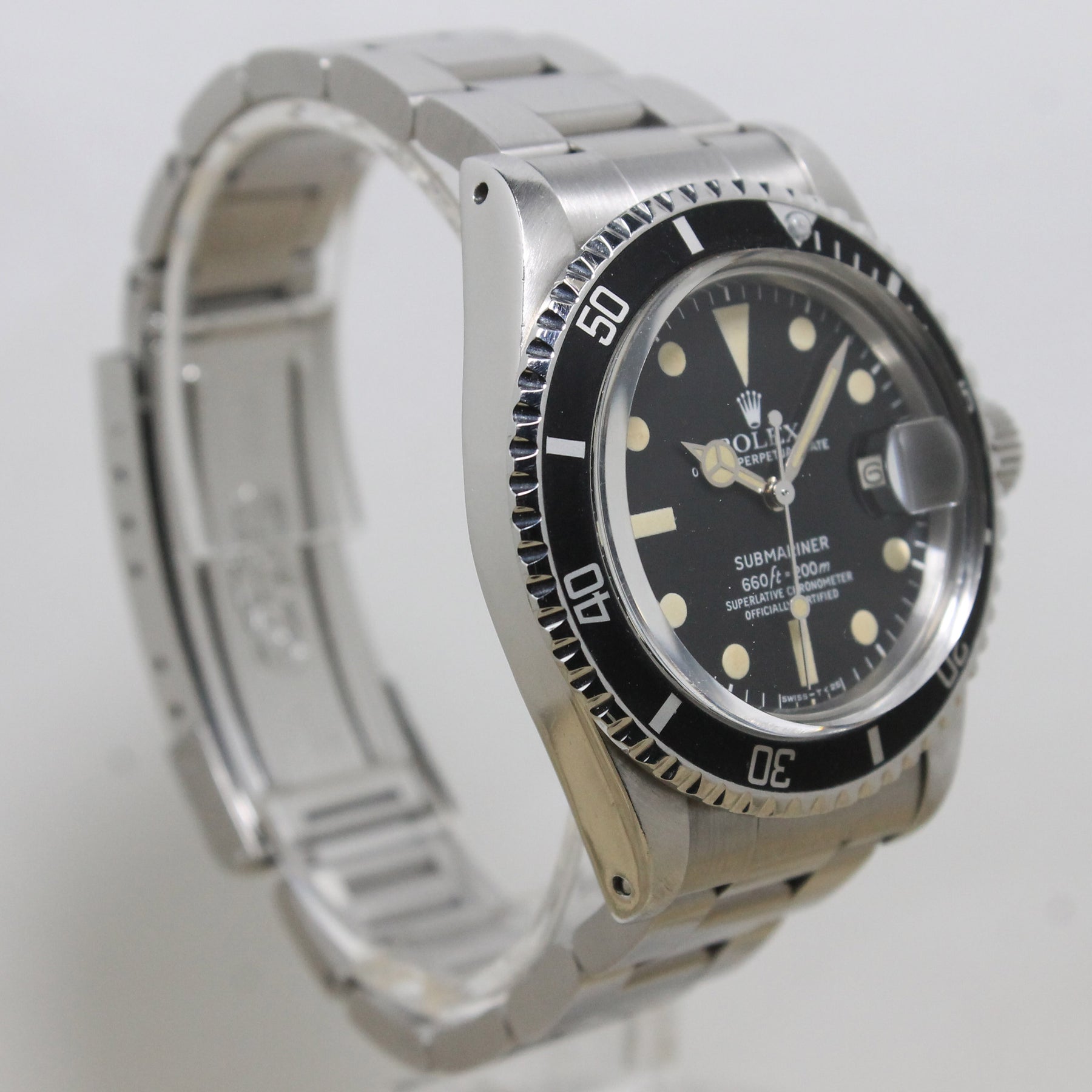 1978 Rolex Submariner MK2 Ref. 1680 (with Box & Certificate & fresh RSC)