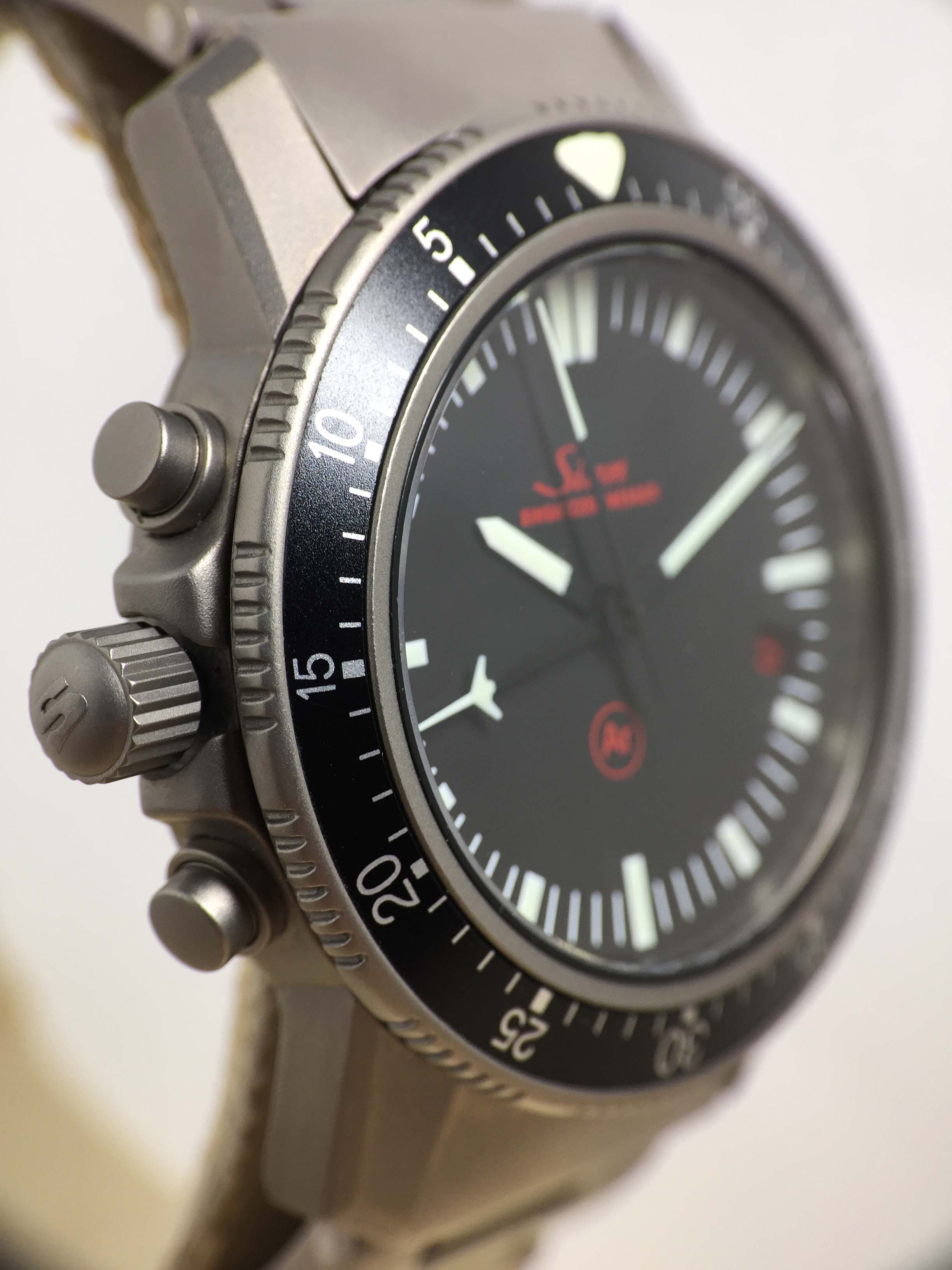 2002 Sinn Titanium Chronograph Ref. EZM1 (Full Set)