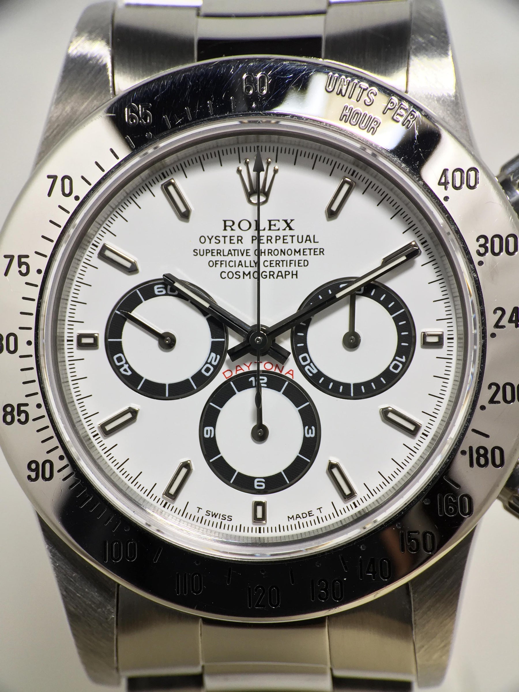 1996 Rolex Daytona White Tritium Dial Ref.16520 (Full Set)