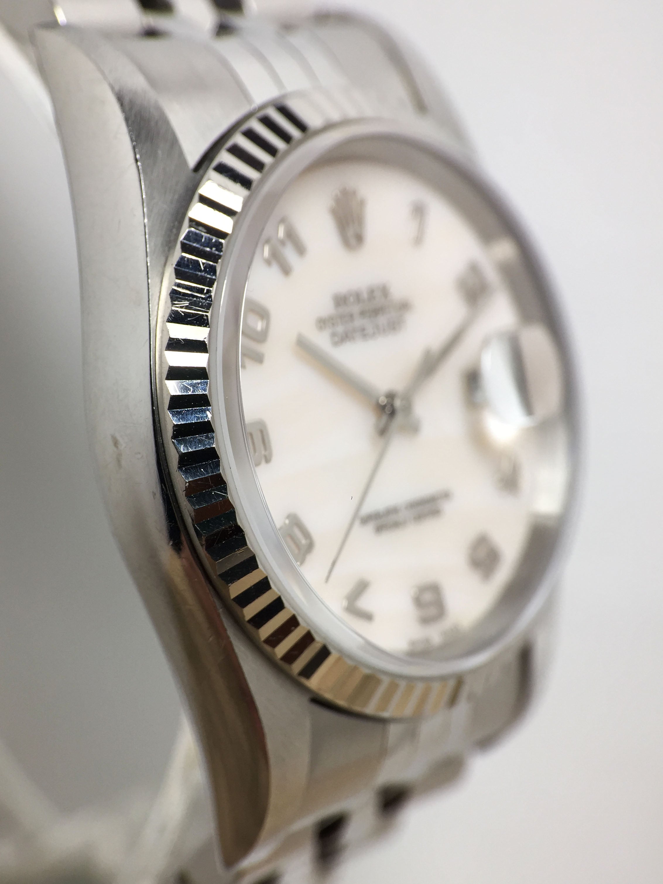 1997 Rolex Datejust Pink Mother of Pearl Dial Ref. 16234 (with Papers)