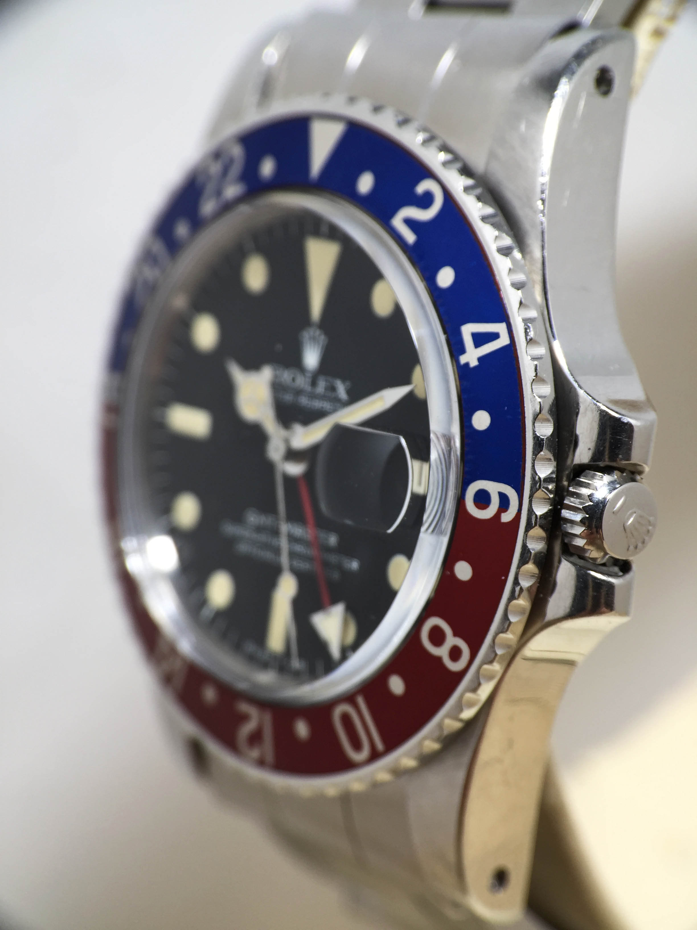 1978 Rolex GMT Master Pepsi Unpolished with MK 5 Dial Ref. 1675