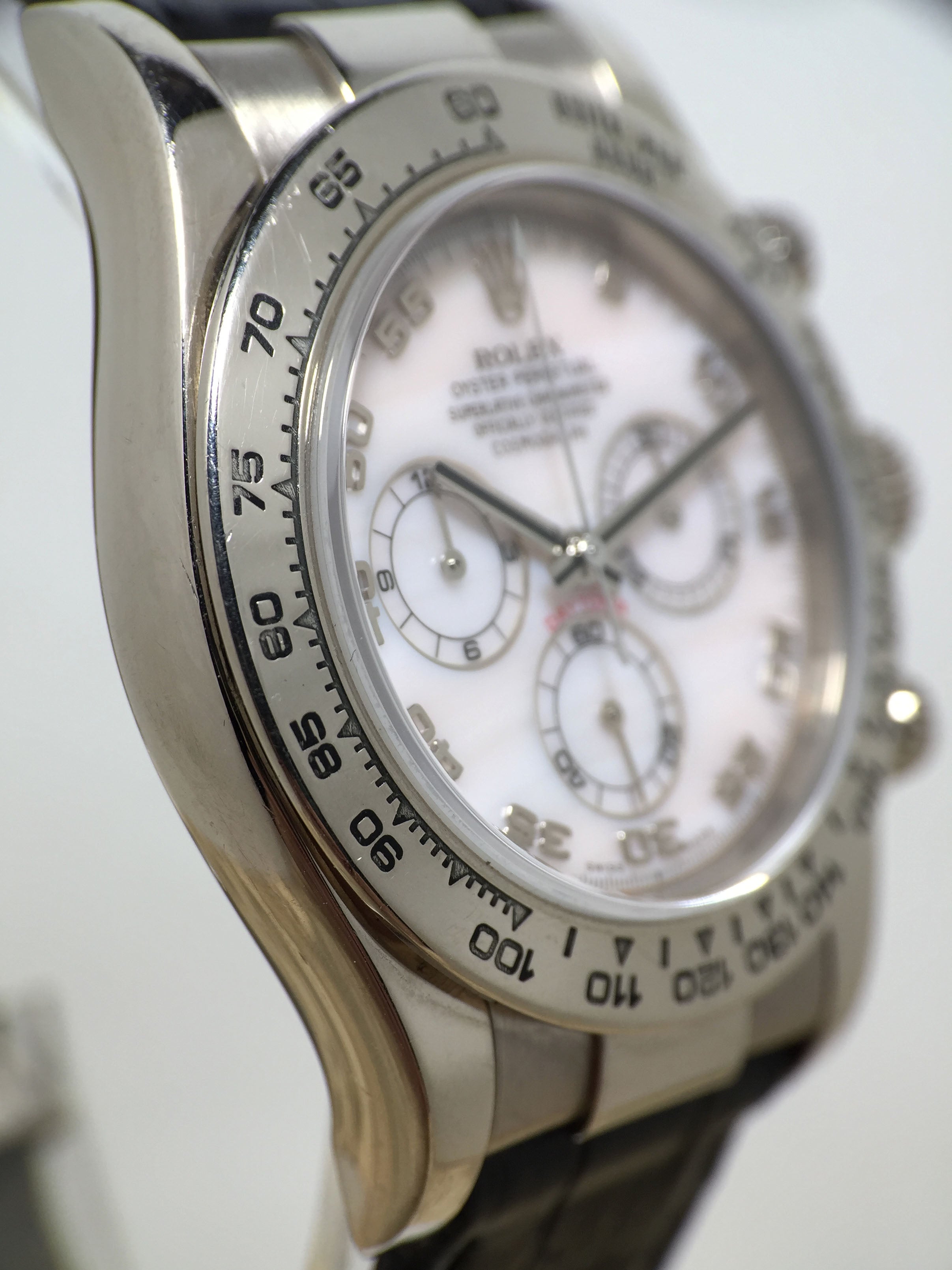 2001 Rolex Daytona Pink MOP Dial Ref. 116519 (with Certificate)