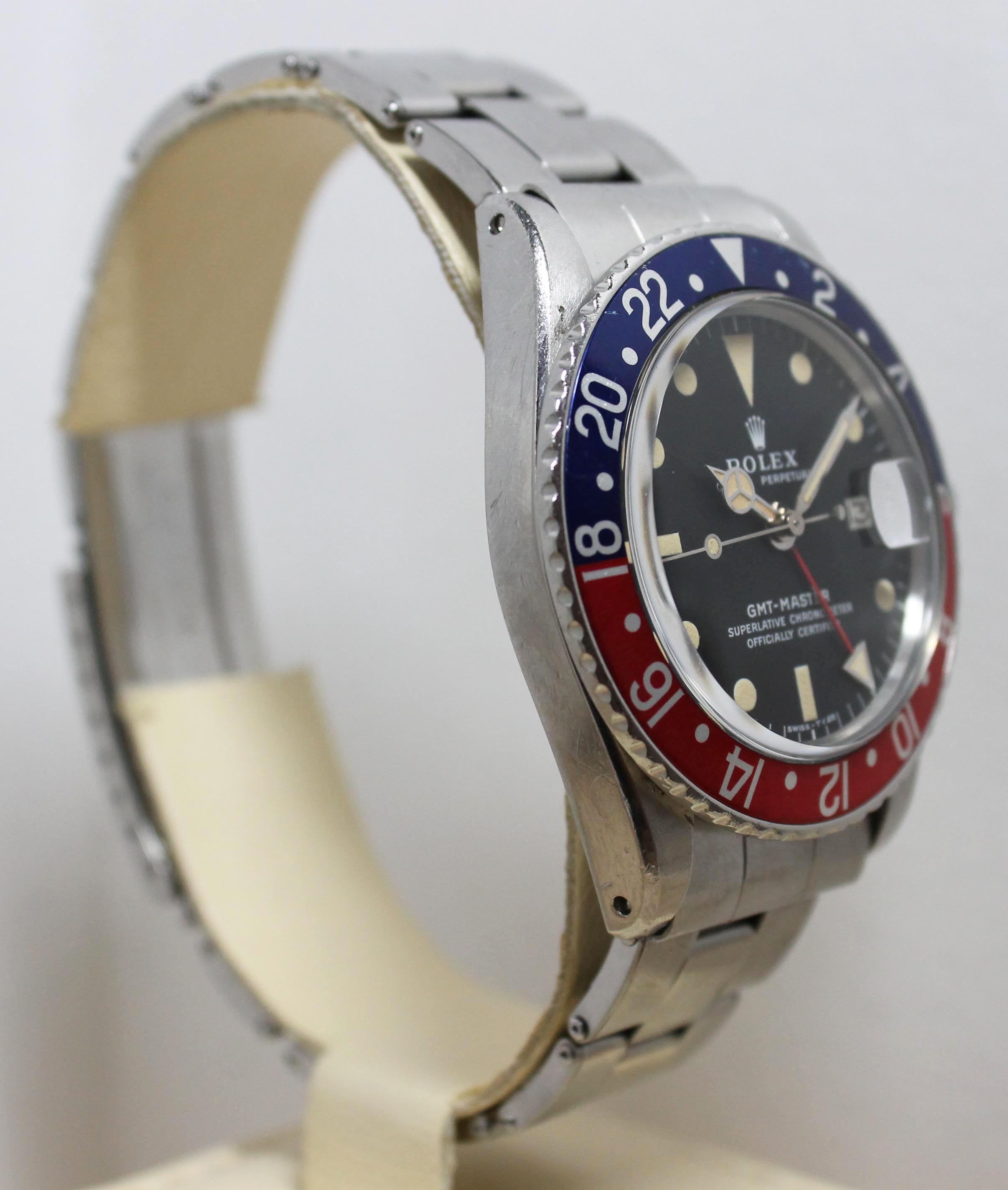 Rolex GMT Master Ref. 1675 Year 1972