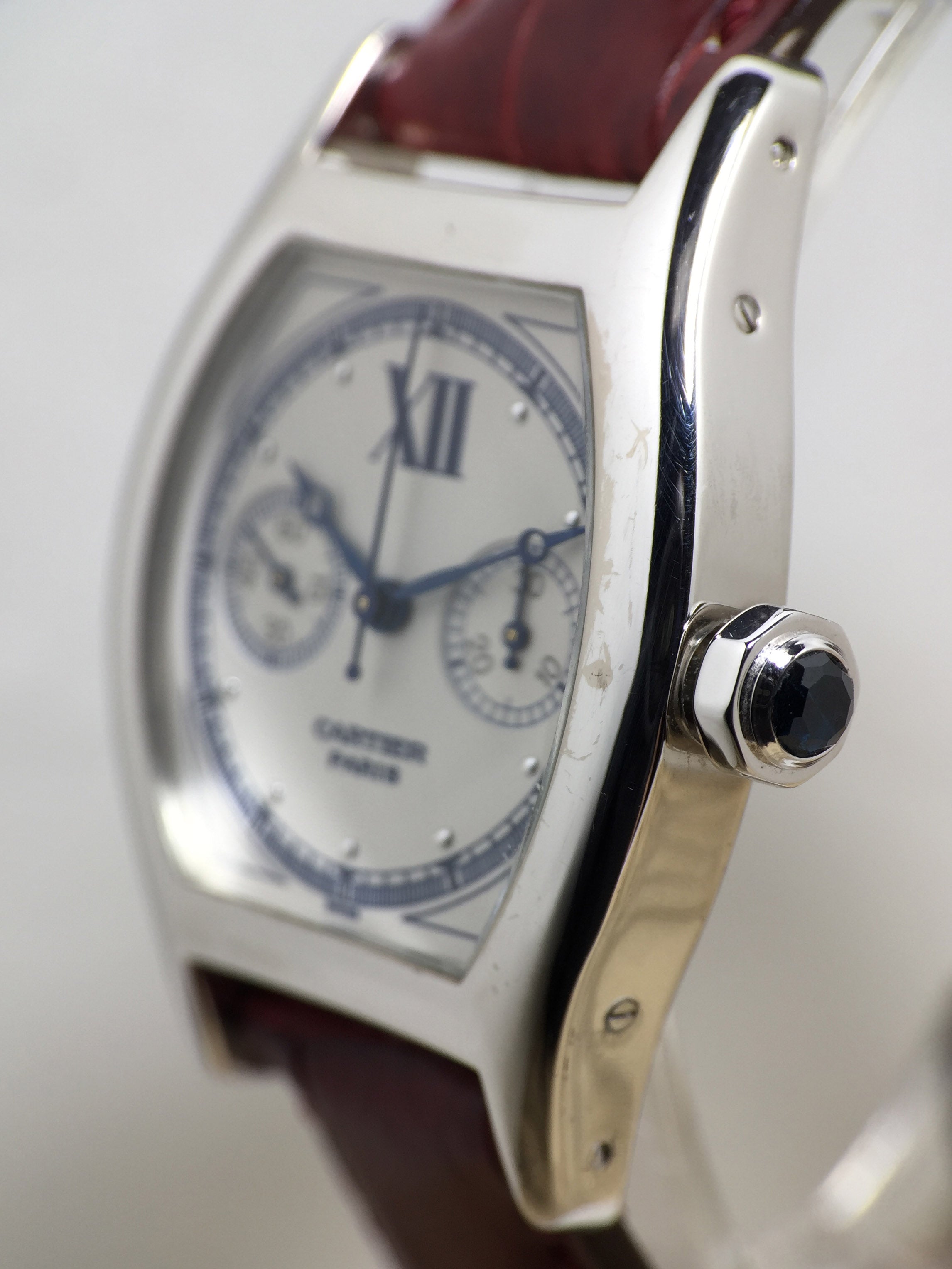 2005 Cartier Tortue CPCP Monopussoir White Gold Ref. 2396 (with Papers)