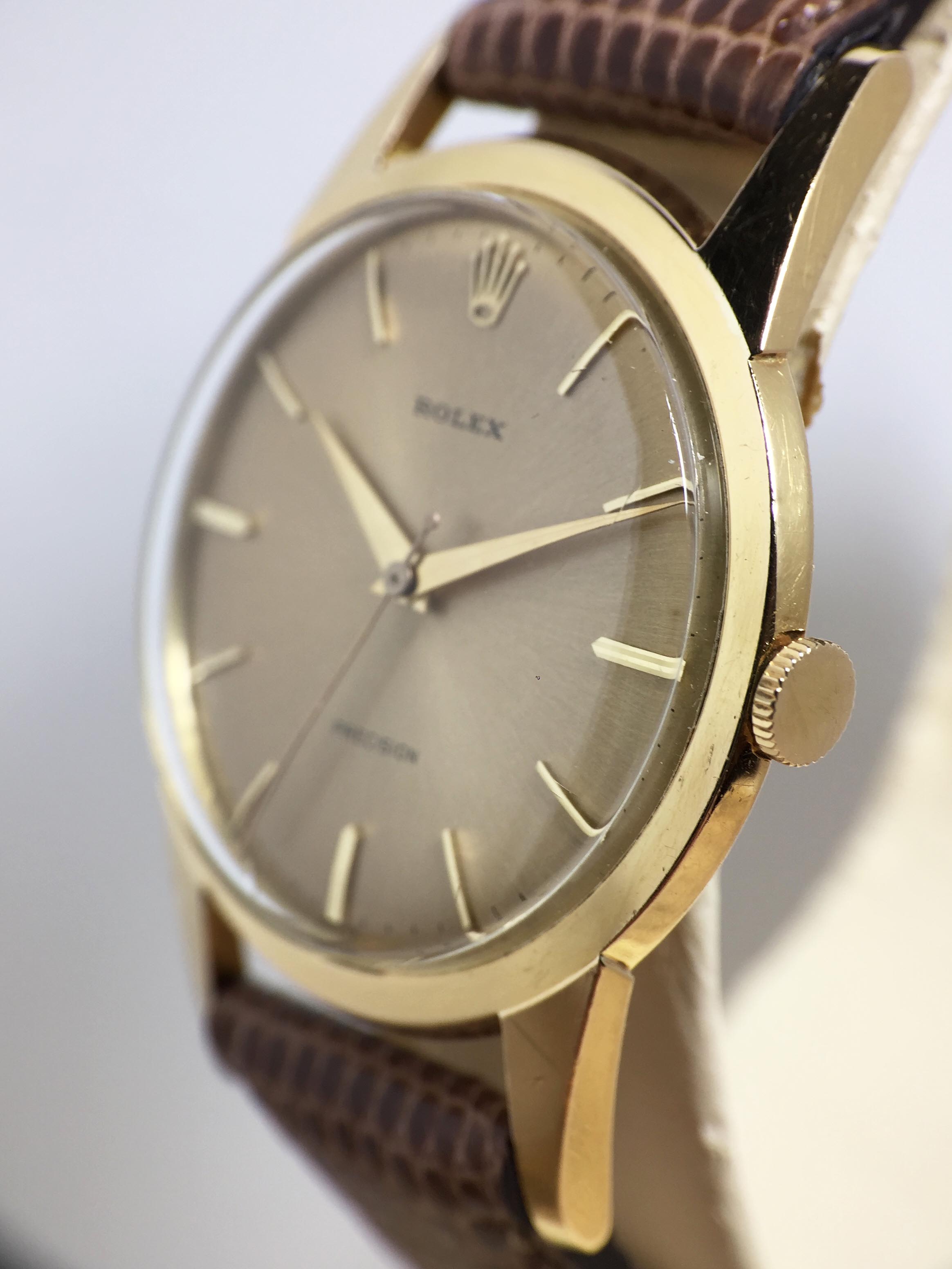 1960 Rolex Dress Watch Oversized Ref. 9004