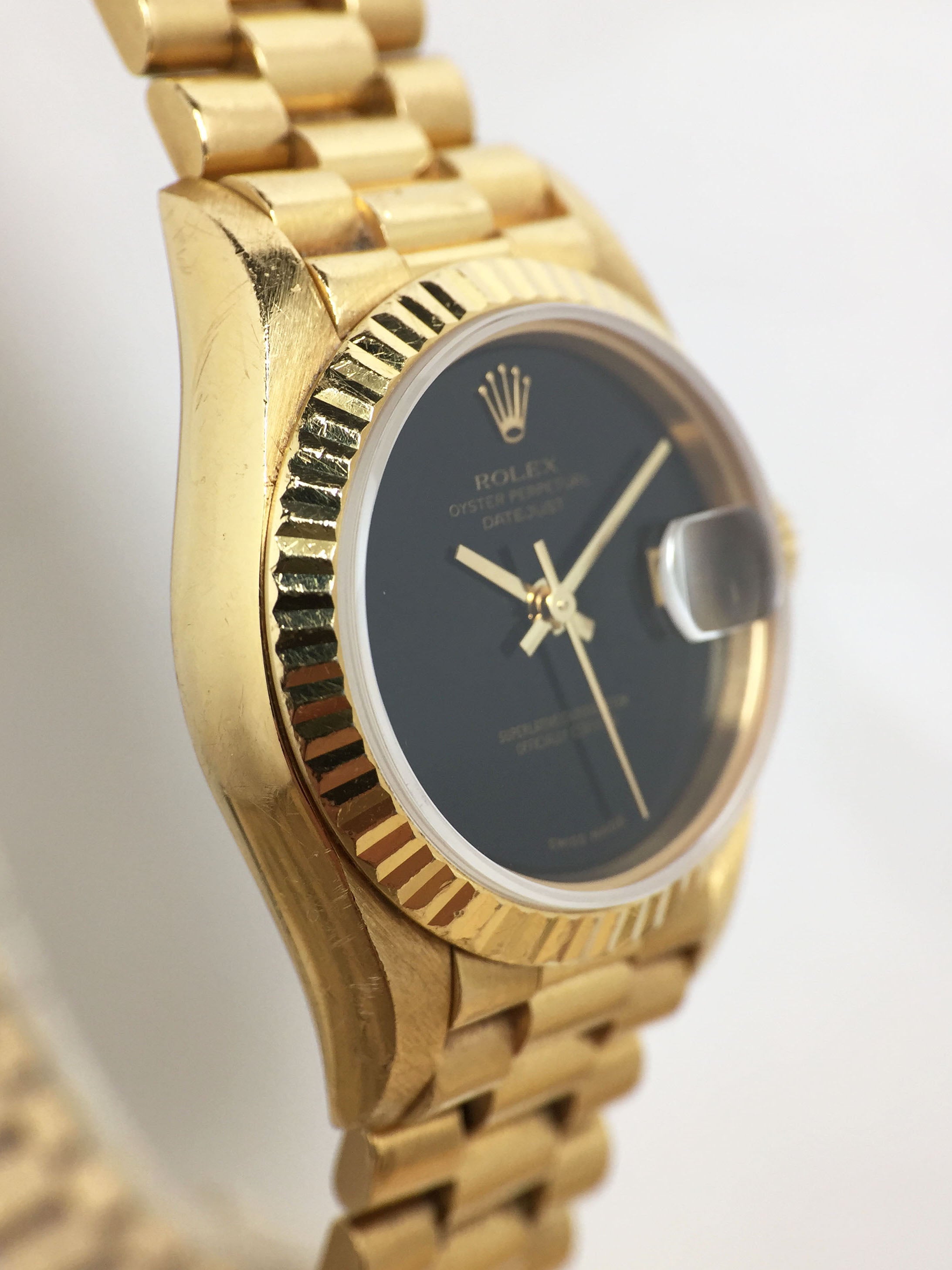 1999 Rolex Lady Datejust Onyx Ref. 79178 (with Papers)