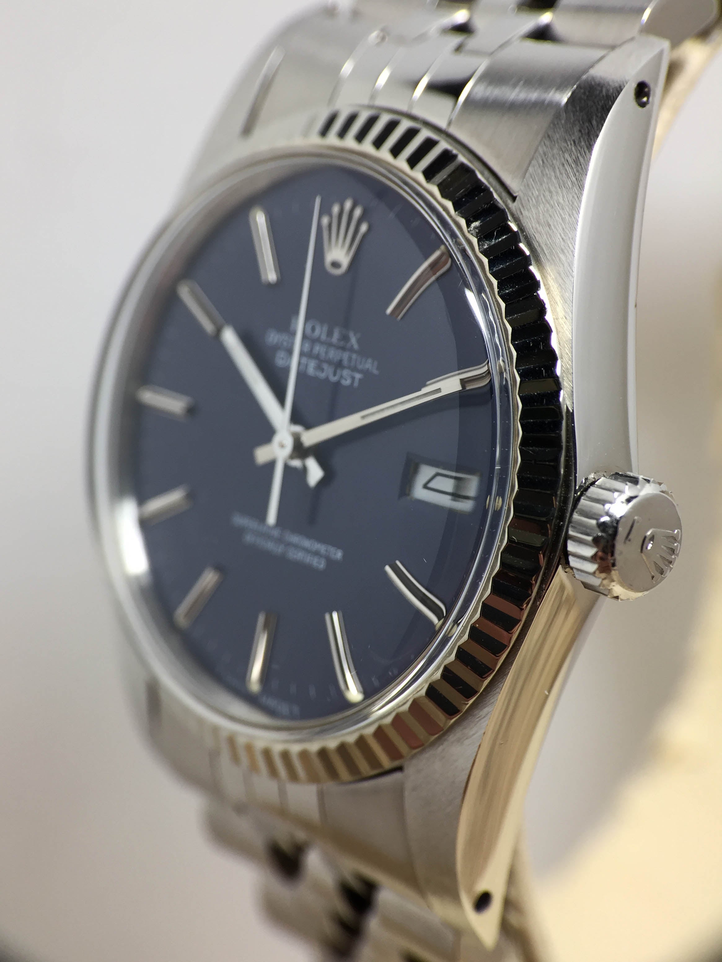 1981 Rolex Datejust Blue Dial Ref. 16014