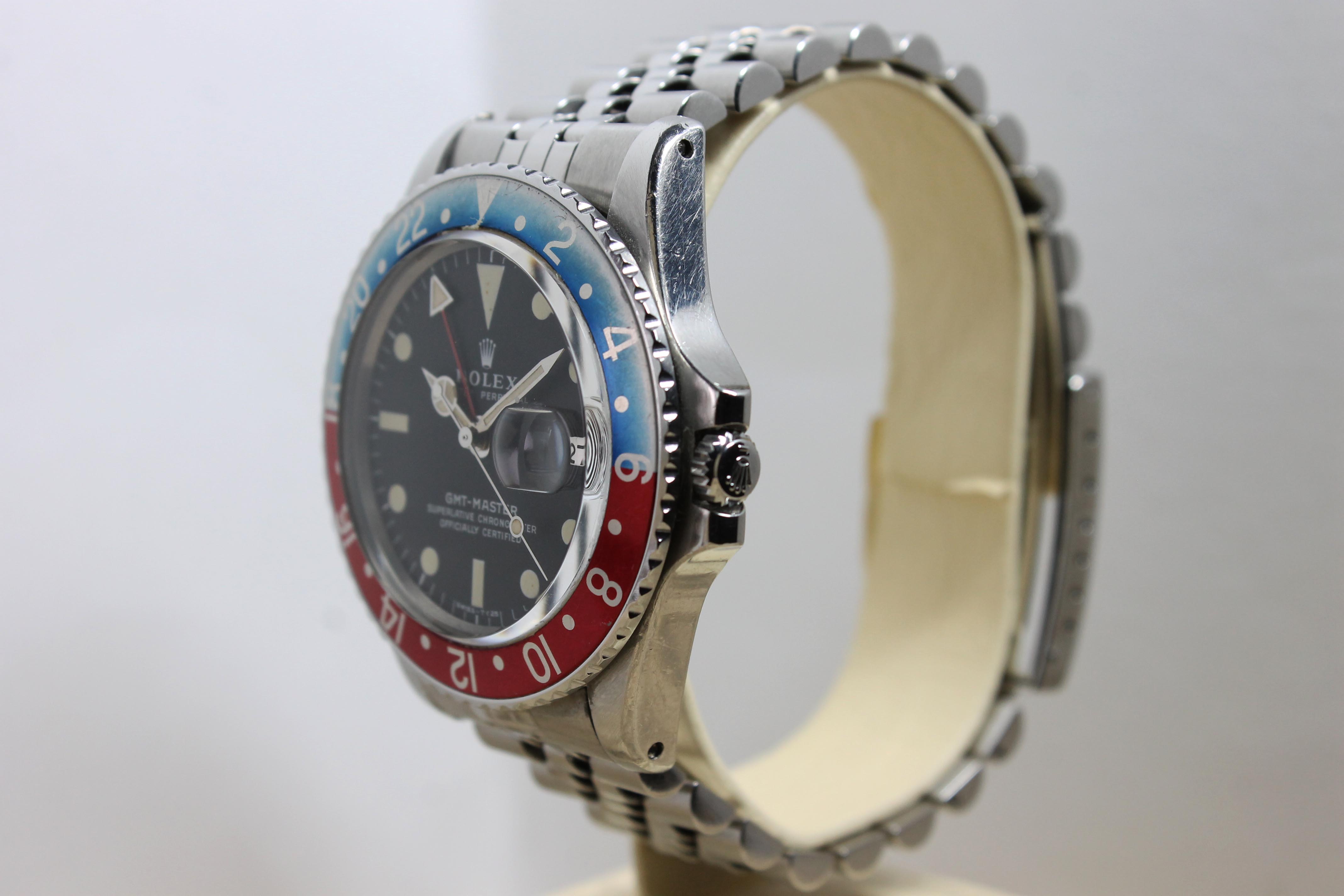 Rolex GMT Master Ref. 1675 Year 1973 (Full Set)