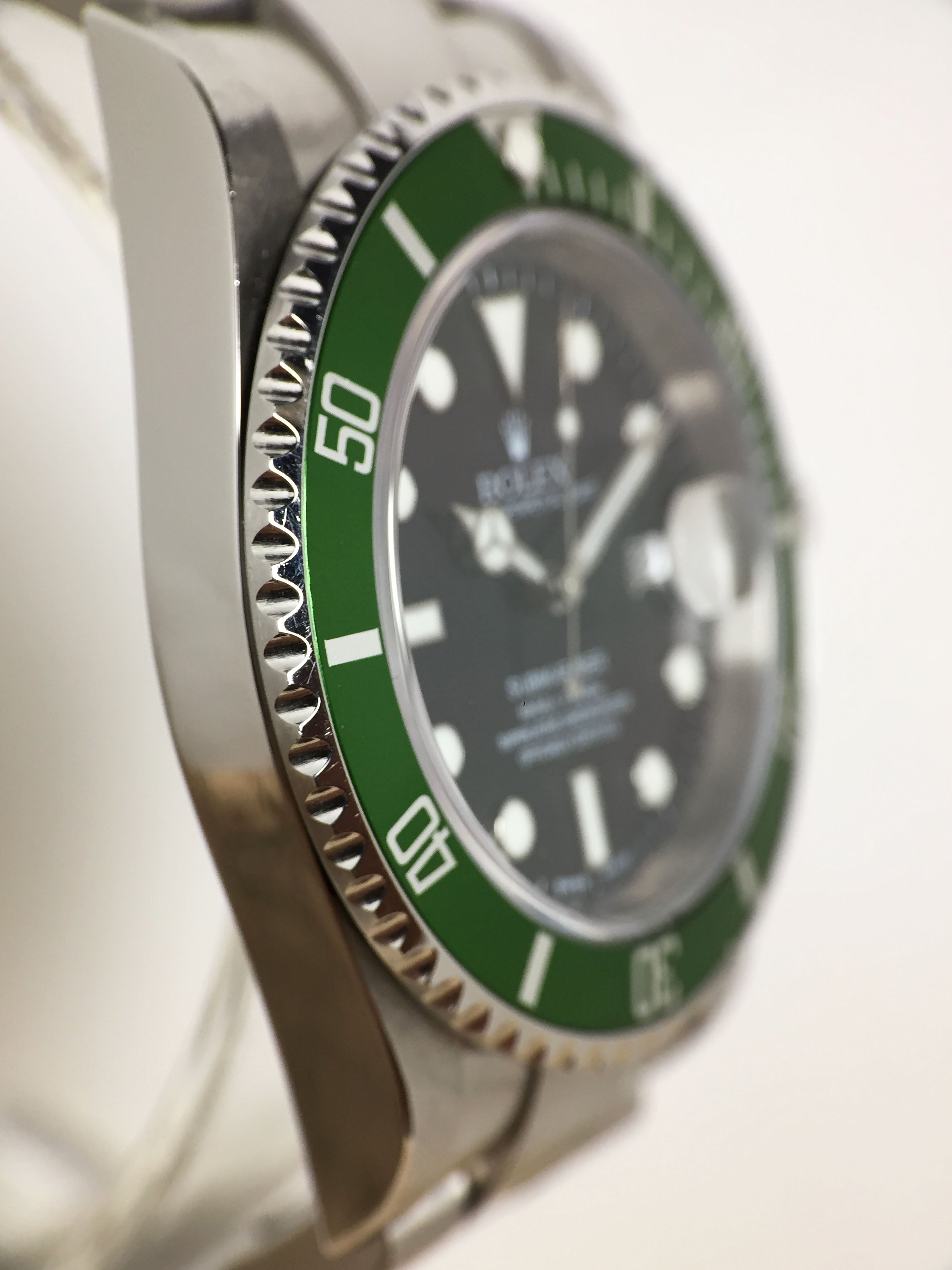 2004 Rolex Submariner 50th Anniversary Flat 4 Unpolished Ref. 16610T