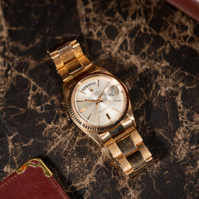 1966 Rolex Day Date Pink Gold Oyster Bracelet Ref.1803