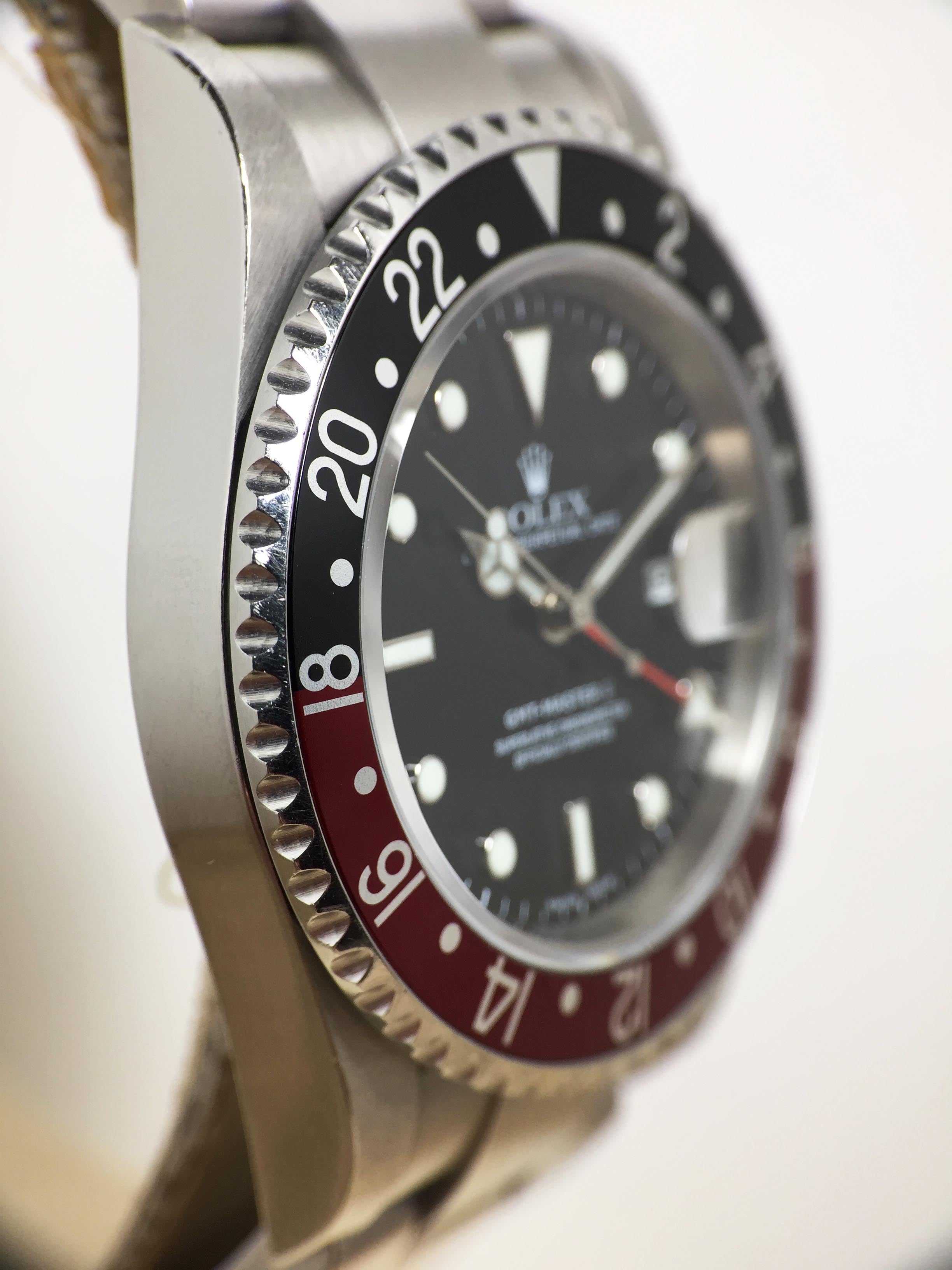 2004 Rolex GMT Master II Coke Ref. 16710 (Full Set)