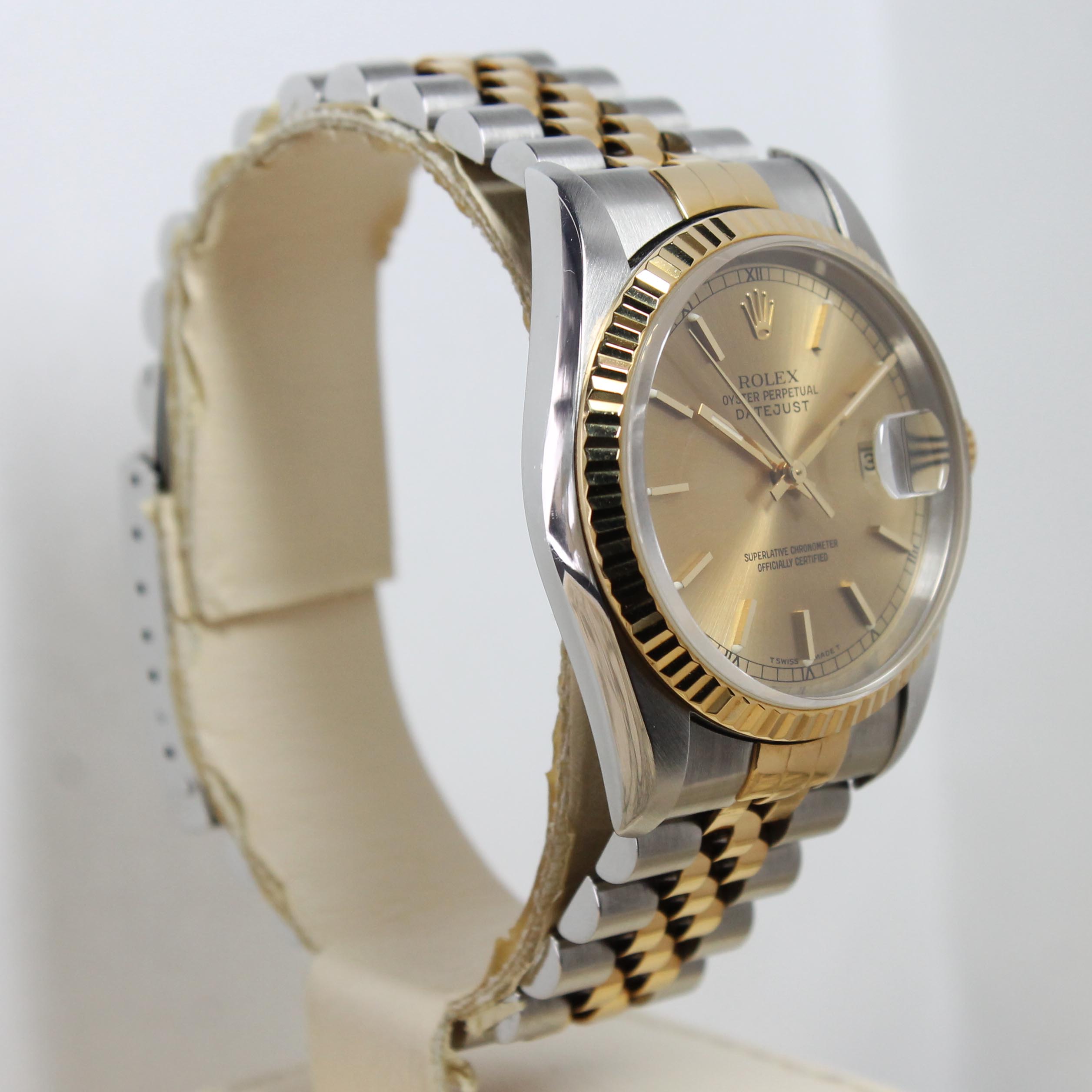 Rolex Datejust St/G Ref. 16233 Year 1996 (Full Set)