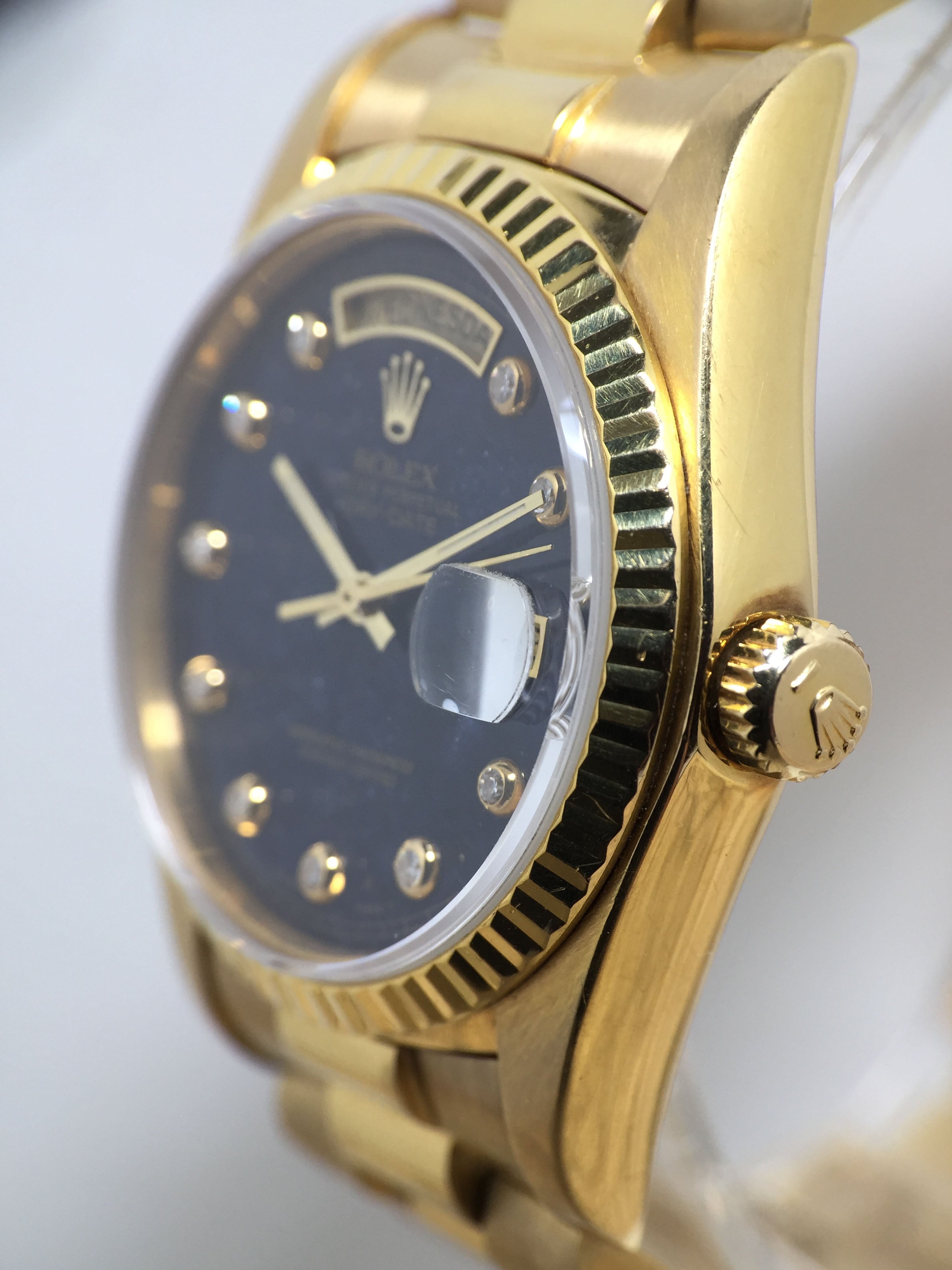 1980 Rolex Day Date Aventurine Pinball Dial Ref. 18038