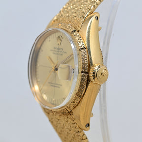 1966 Rolex Lady Datejust 18k with Special Bracelet Ref. 6517