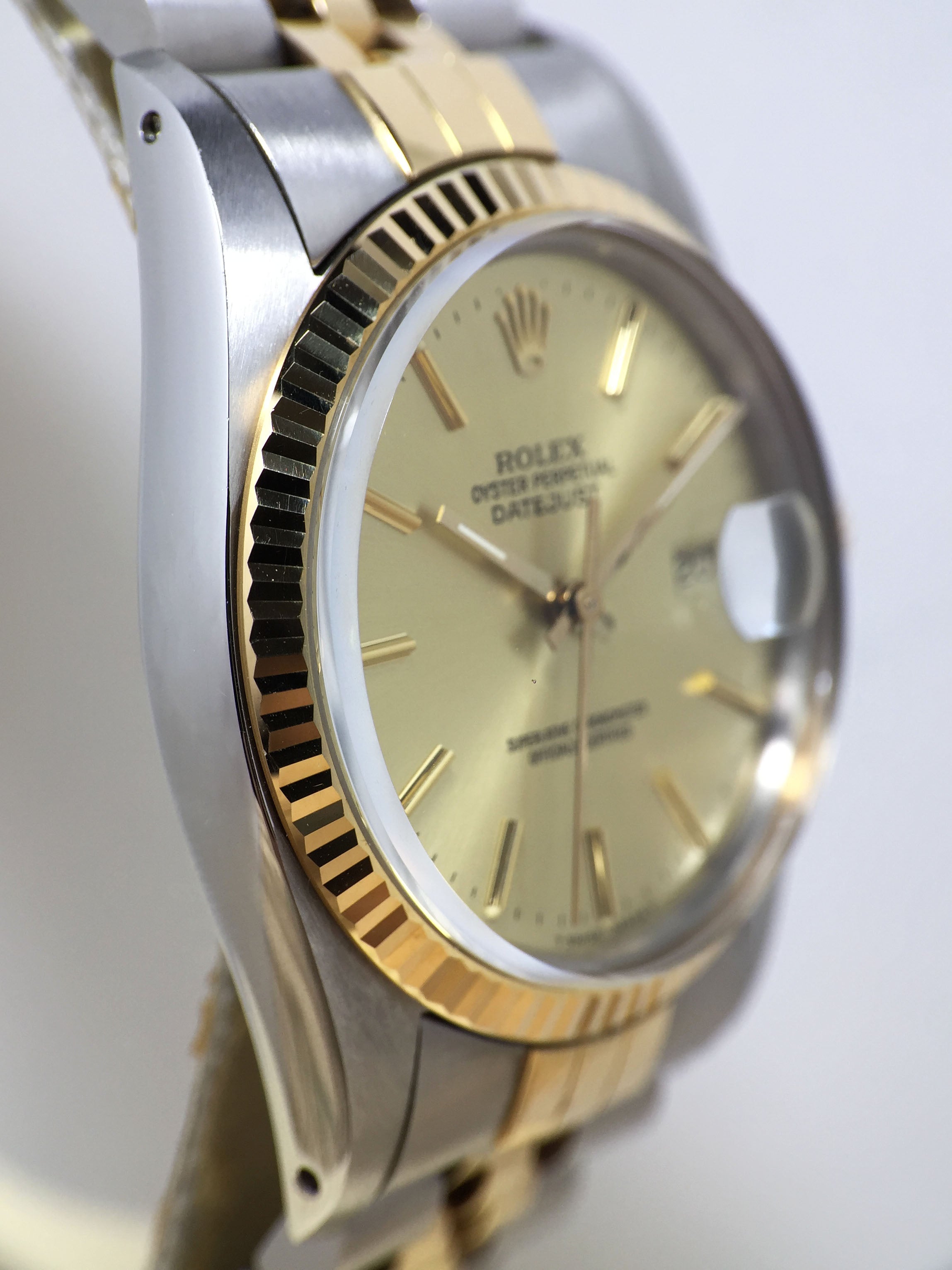 1985 Rolex Datejust St/G NOS Ref. 16013 (Full Set)