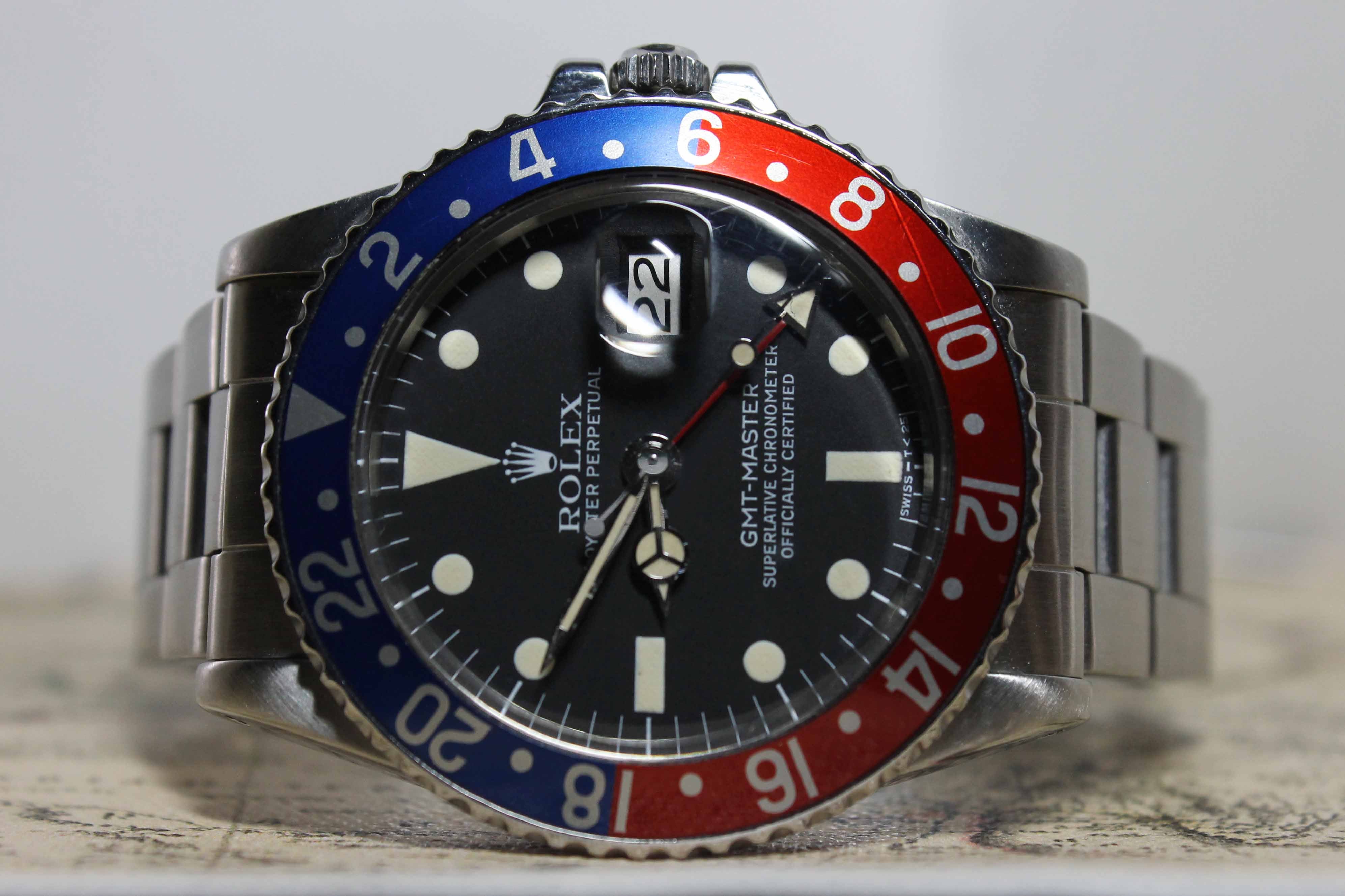 Rolex GMT Master Ref. 1675 Year 1977