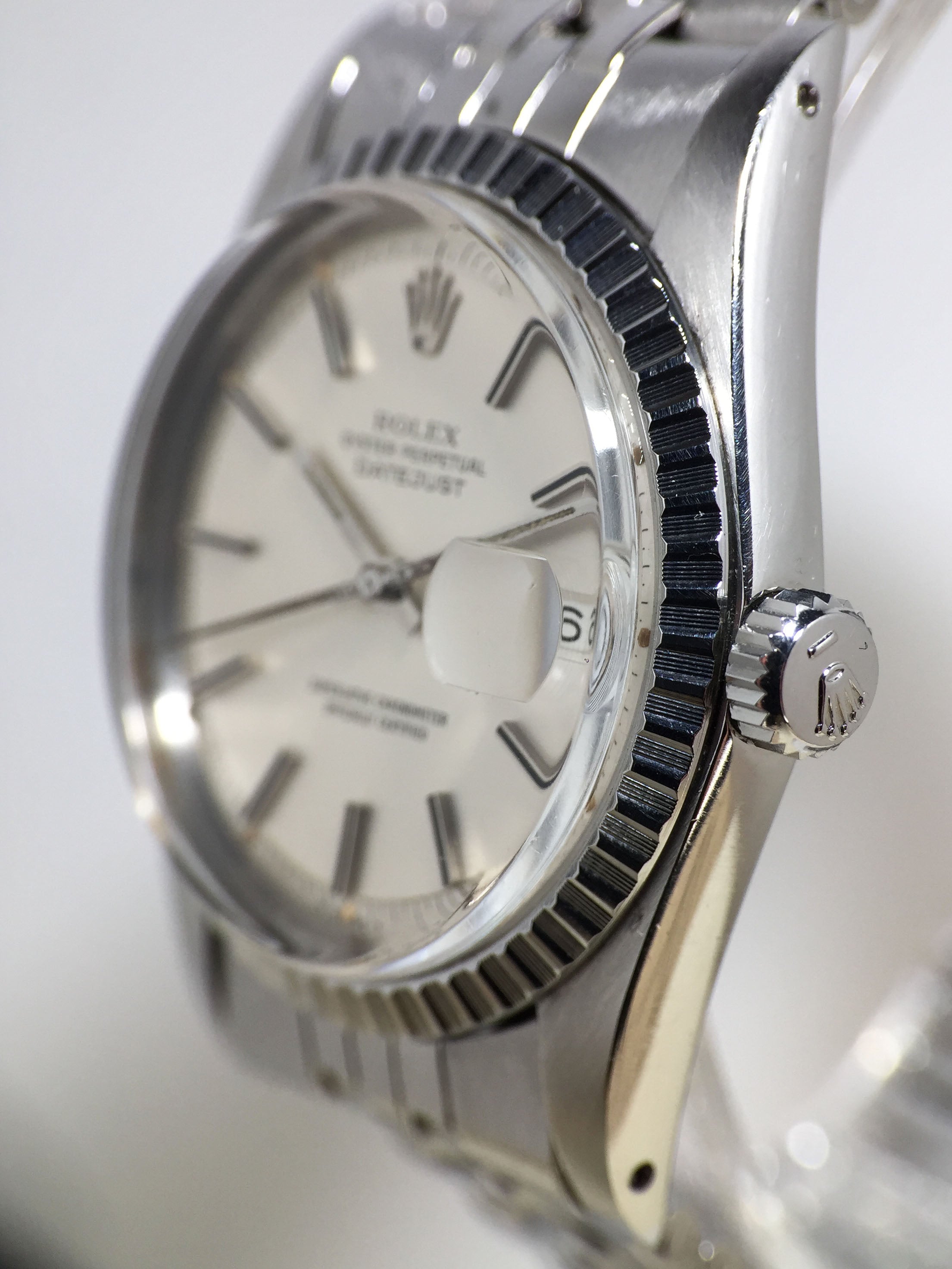 1978 Rolex Datejust Satin White Dial Ref. 1603