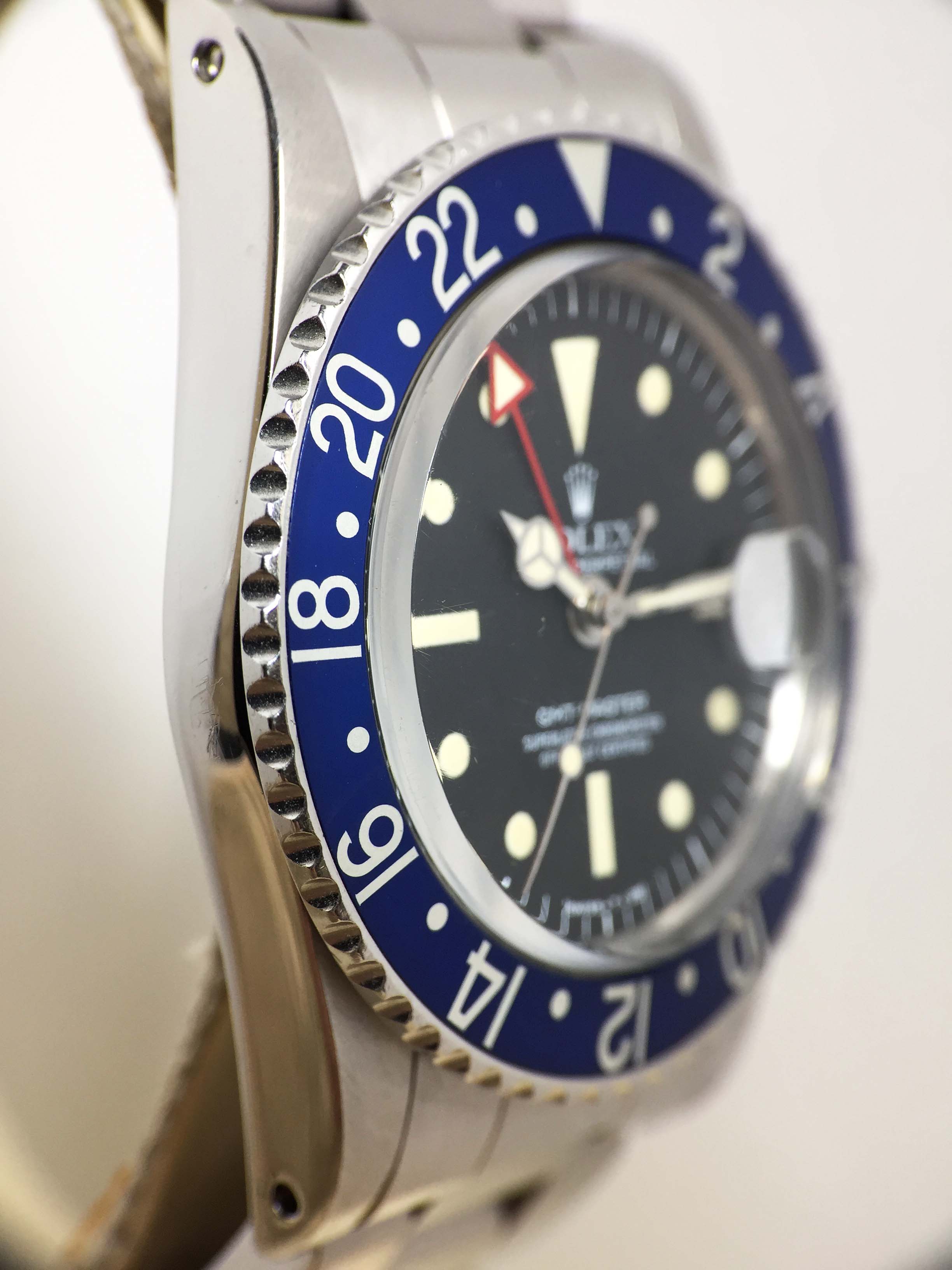 Rolex GMT Master MK3 Radial Blueberry Ref. 1675 Year 1978 (Full Set) - Price on Request